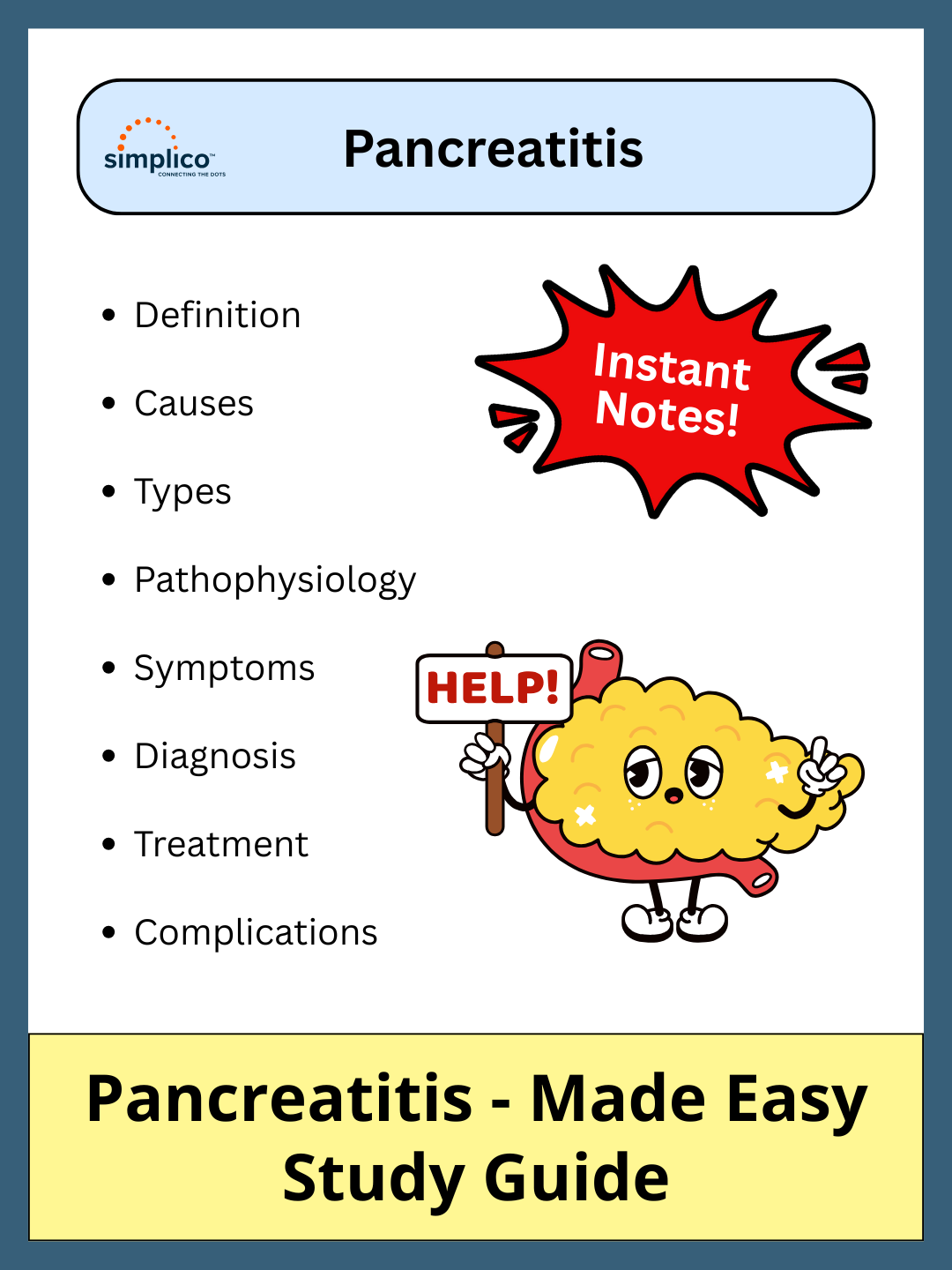 Pancreatitis - Study Guide
