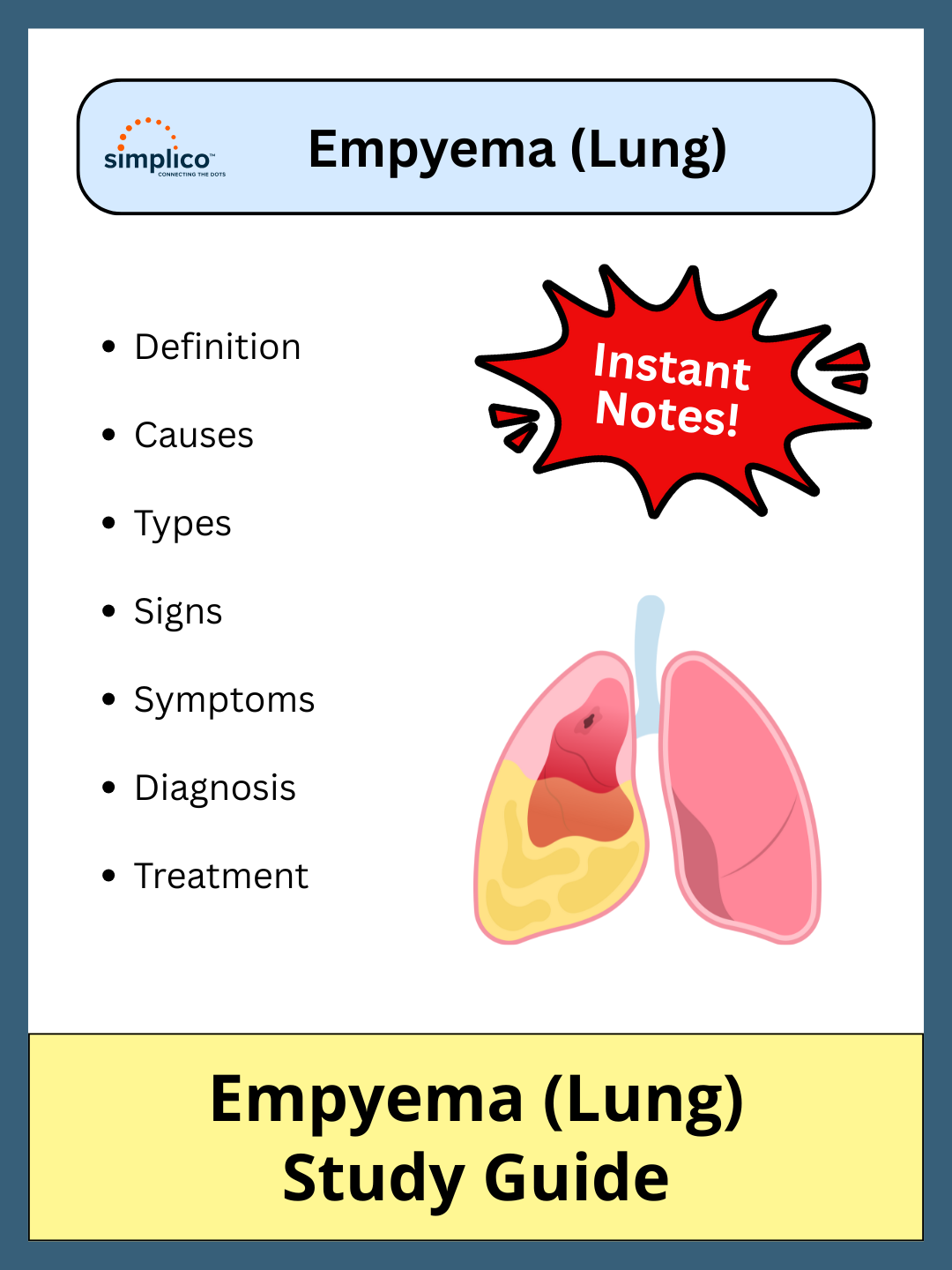 Empyema - Study Guide
