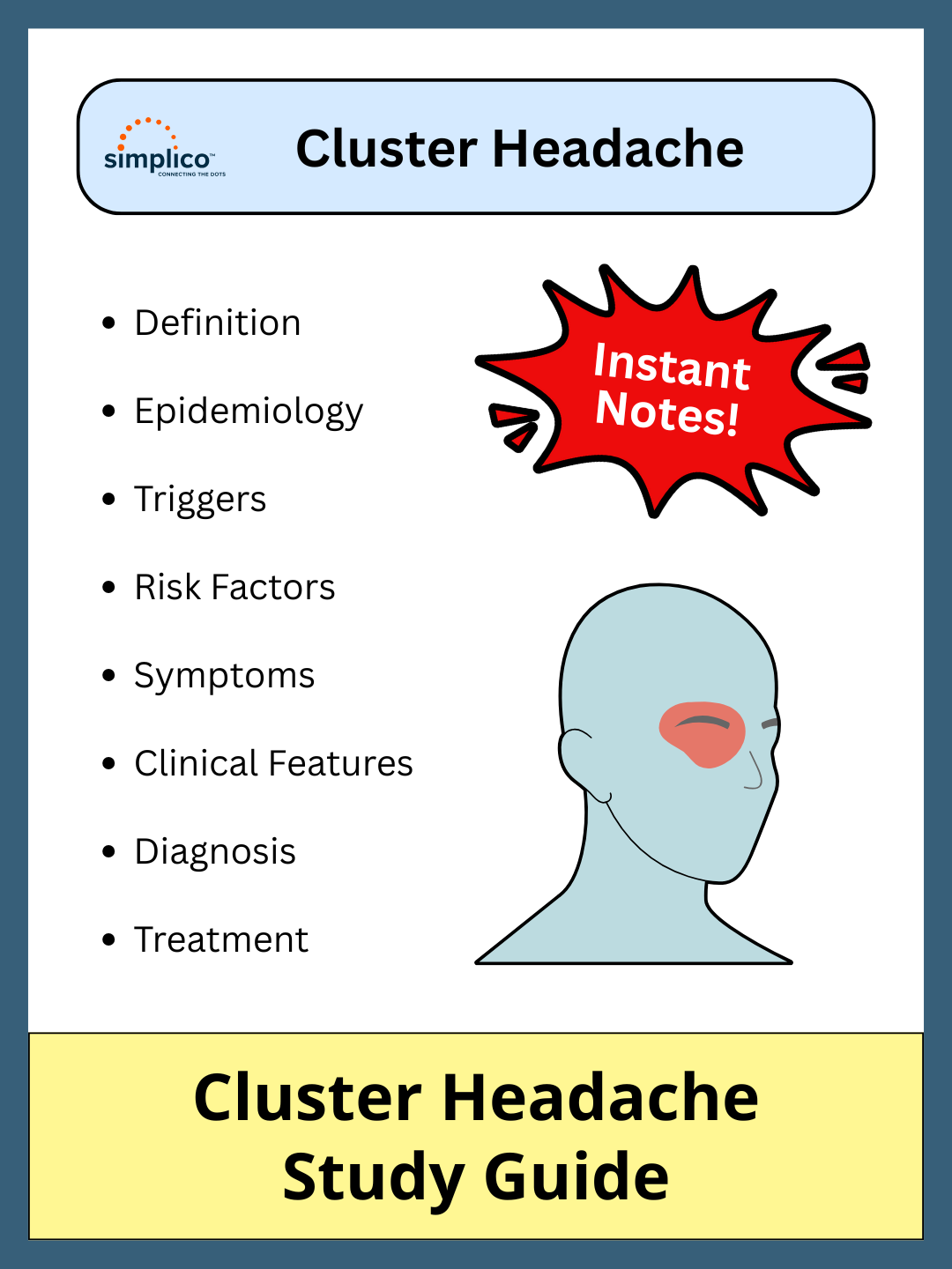Cluster Headache - Study Guide