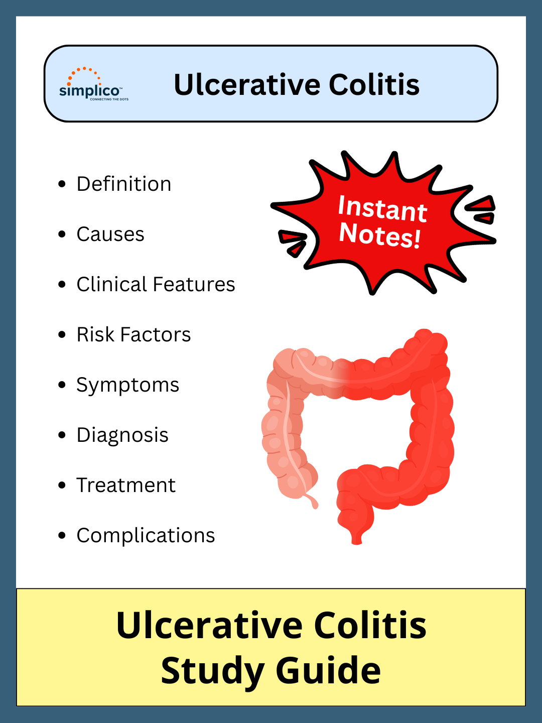 Ulcerative Colitis - Study Guide