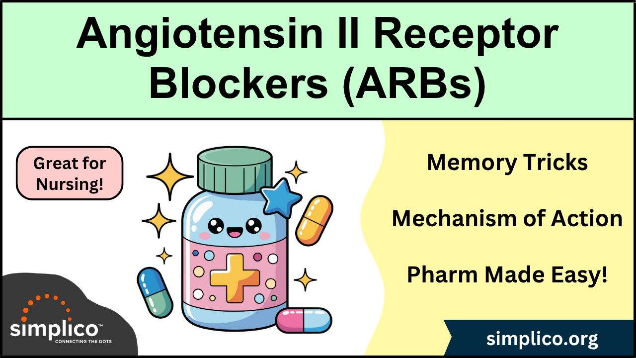Angiotensin II Receptor Blockers (ARBs): Examples, Mechanism of Action, Side Effects