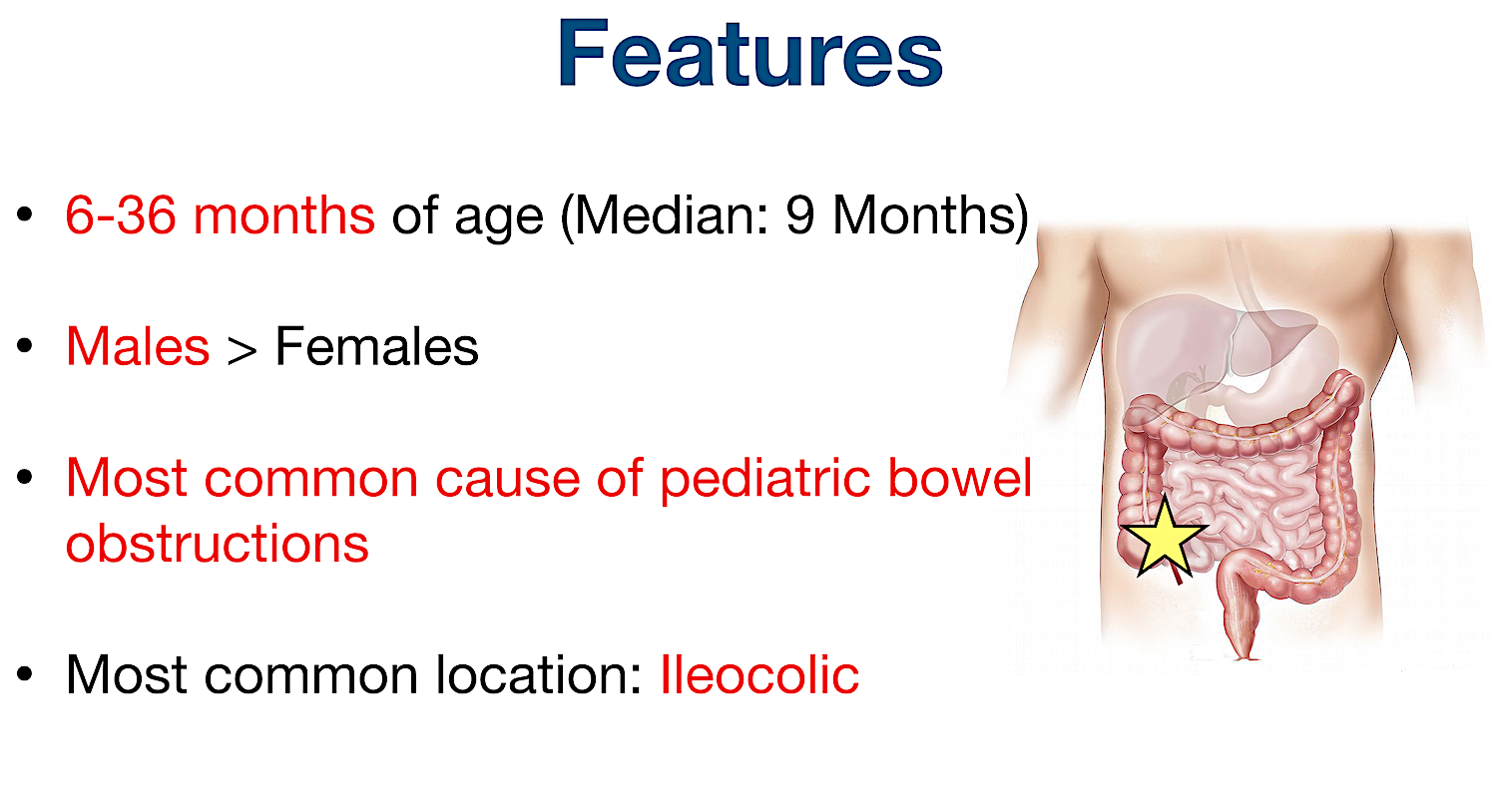 intussusception bowel obstruction age ranges adults babies infants