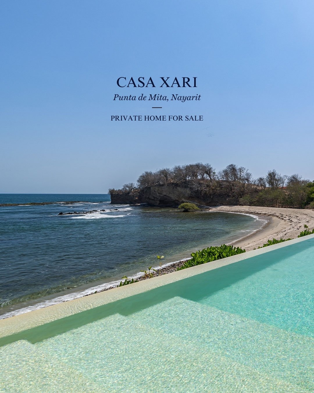 The Pacific at your door. The jungle at your back. And 98 feet of coastline that belong entirely to you. Casa Xari is beachfront living in its most extraordinary form &mdash; 3.5 hectares, two infinity pools, 24,111 sq ft. 🌴

>Private Home for sa