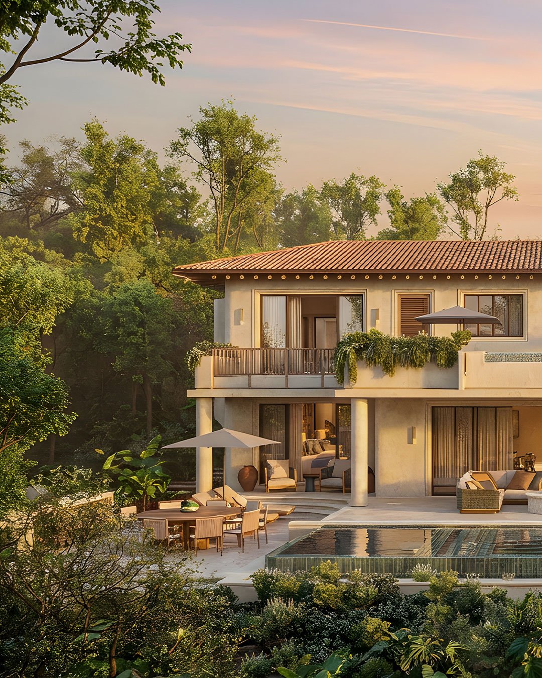 At Chabl&eacute; Costalegre, within the heart of Tezcalame, these residences occupy the most exceptional point of the masterplan&mdash;where water, land, and horizon converge. A six-mile lagoon, the Pacific Ocean, and white sand beach unfold with sun