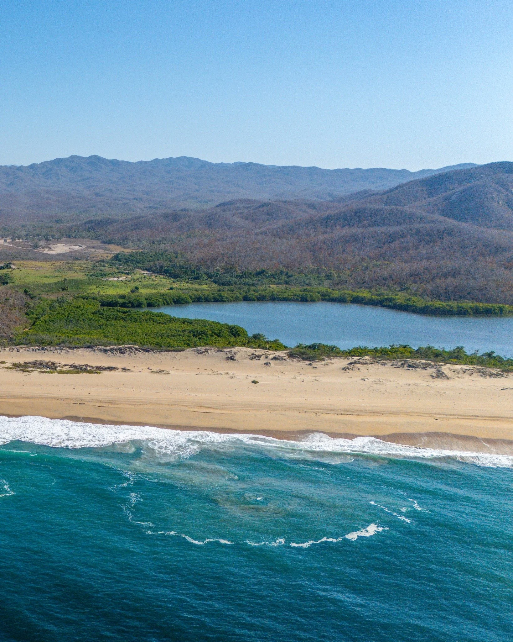 The Residences at Chabl&eacute; Costalegre. 
Where golden beaches melt into estuaries and mangroves along one of the Pacific's most pristine stretches &mdash; and a 7,065 m&sup2; Sea Turtle Conservation Camp protects what makes this place truly speci