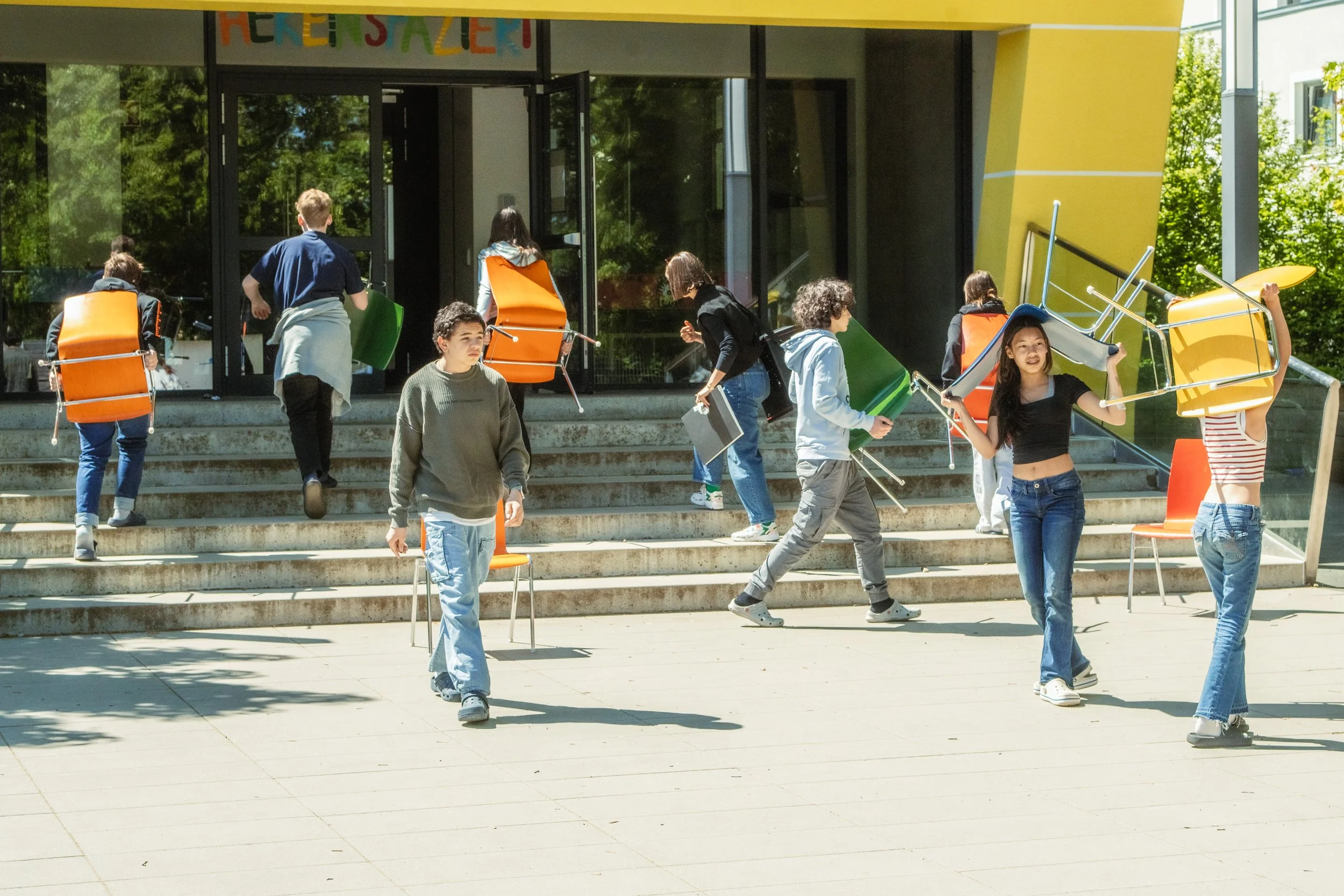 "Das ist kein Stuhlkreis!" - Proben Mai 2025 (c) Andreas Hofstetter