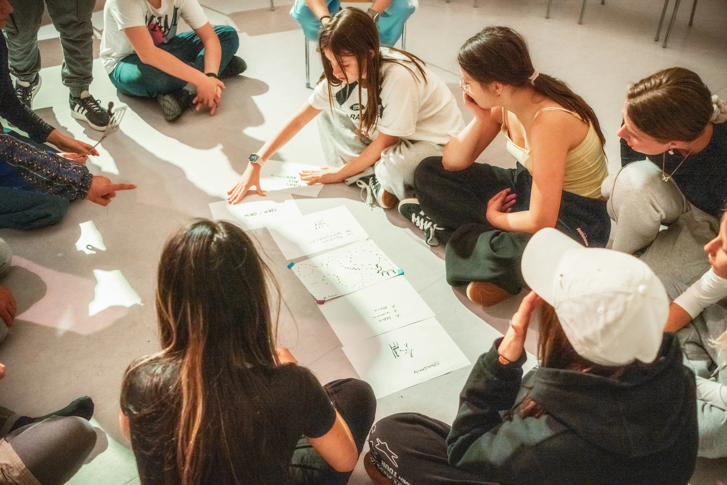 "Das ist kein Stuhlkreis!" - Proben Mai 2025 (c) Andreas Hofstetter