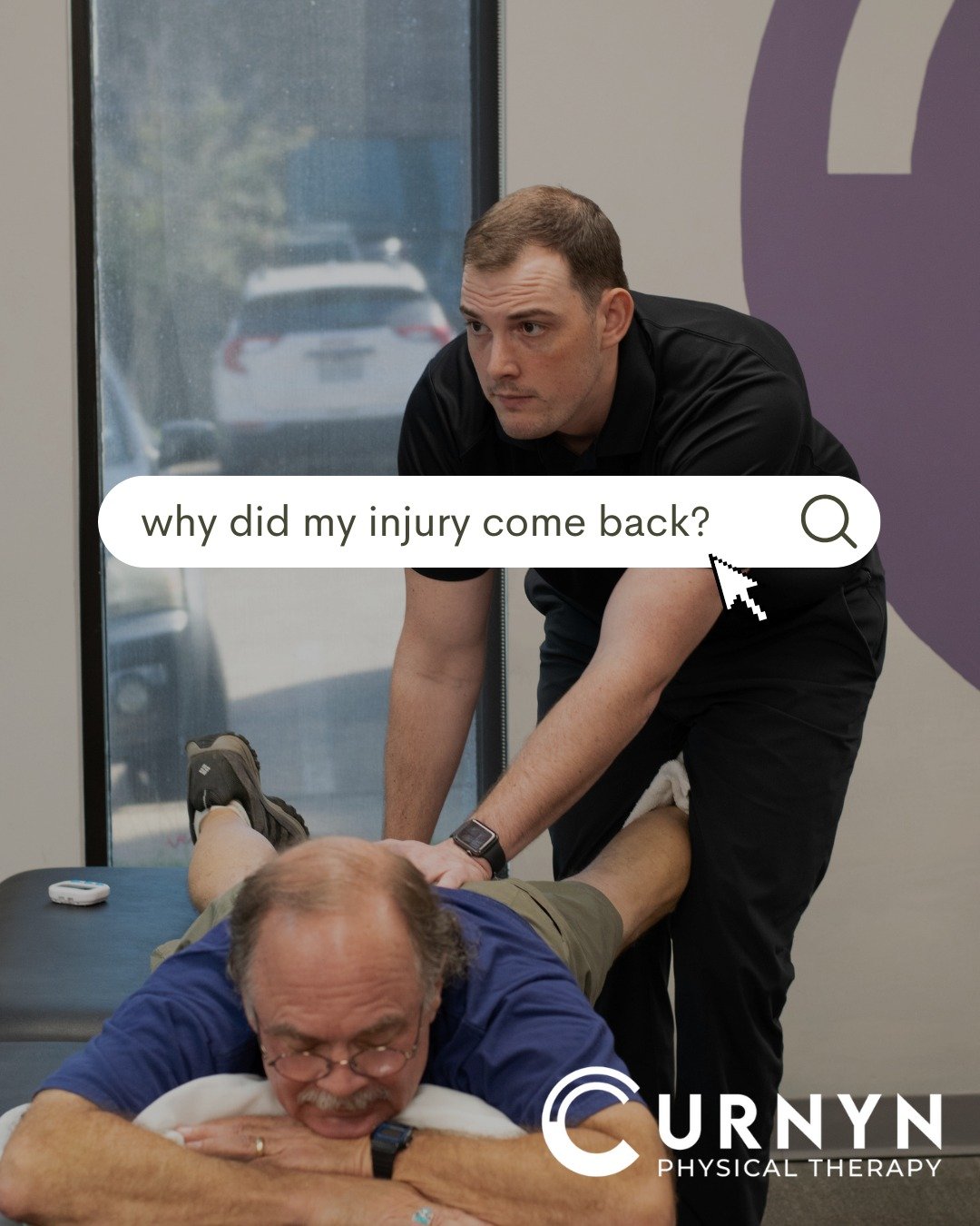 Did your injury make a reappearance? It's usually one of three causes... 

1️⃣ You stopped therapy too soon &ndash; most injuries heal slowly, and stopping PT early can set you back. 

2️⃣ You ignored minor symptoms &ndash; small aches are warning si