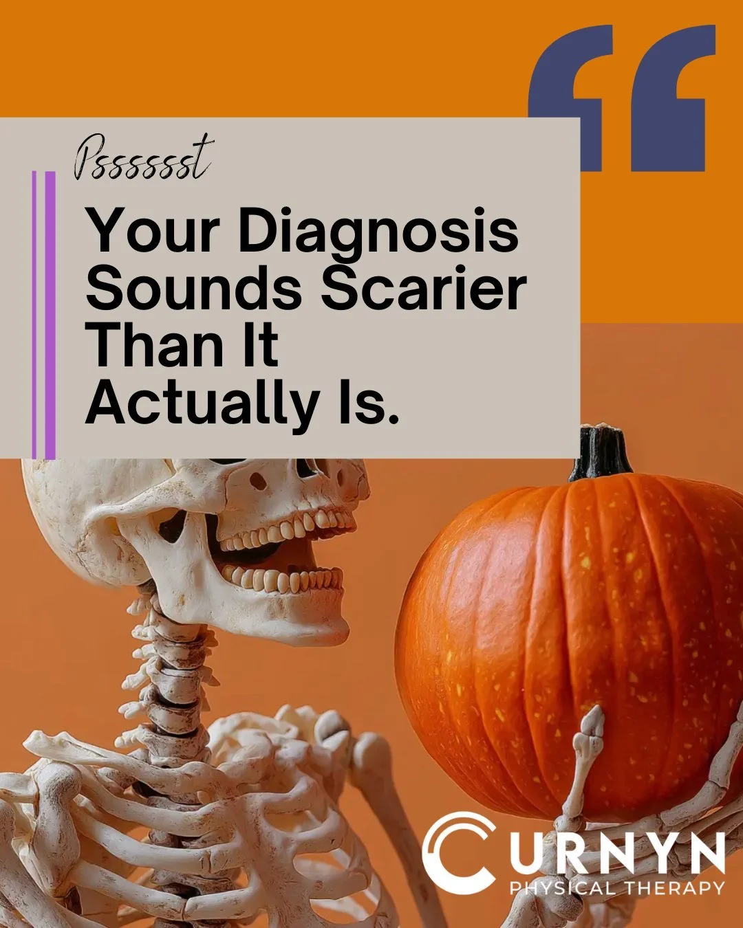 Let's be frank. Words like &quot;torn,&quot; &quot;bulging,&quot; or &quot;tear&quot; can make your heart skip a beat. 

But here's the thing &ndash; many diagnoses that sound like they require immediate surgical intervention can actually be treated 