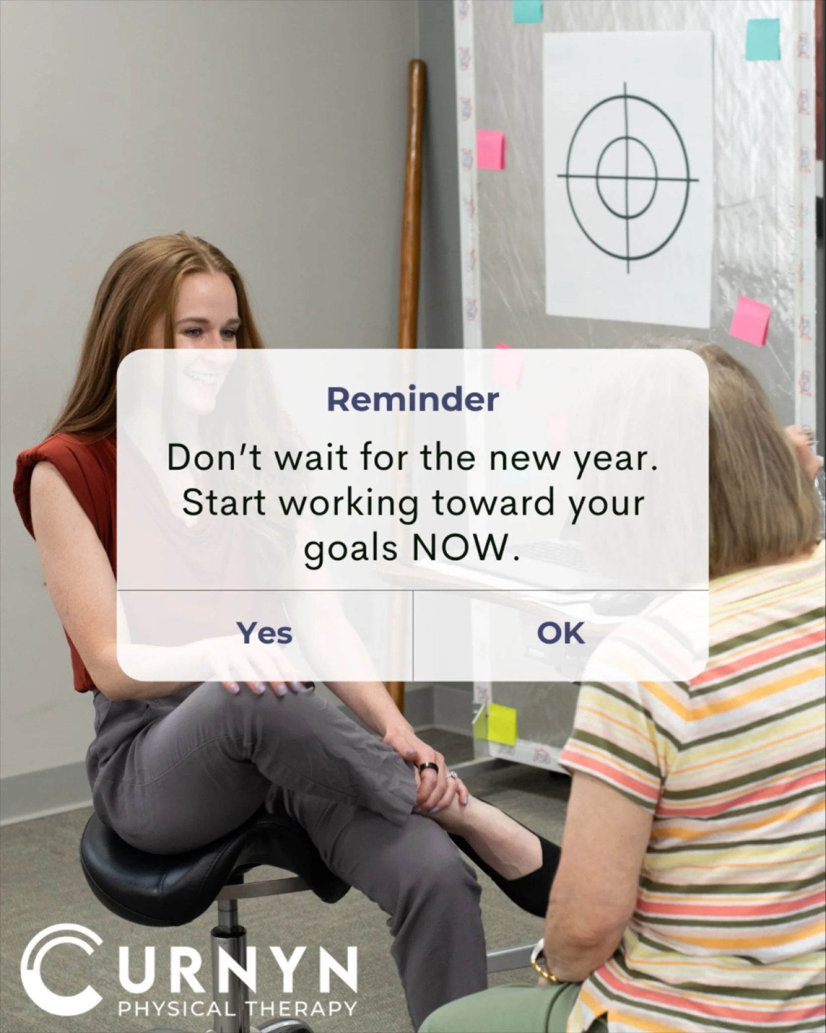 Want to look &amp; feel your best in 2026? 

... Physical therapy will get you there!

Now, what do we mean by that? ⤵️

Consistent PT appointments will unlock the energy, strength, and capabilities necessary to safely &amp; effectively stick to an e