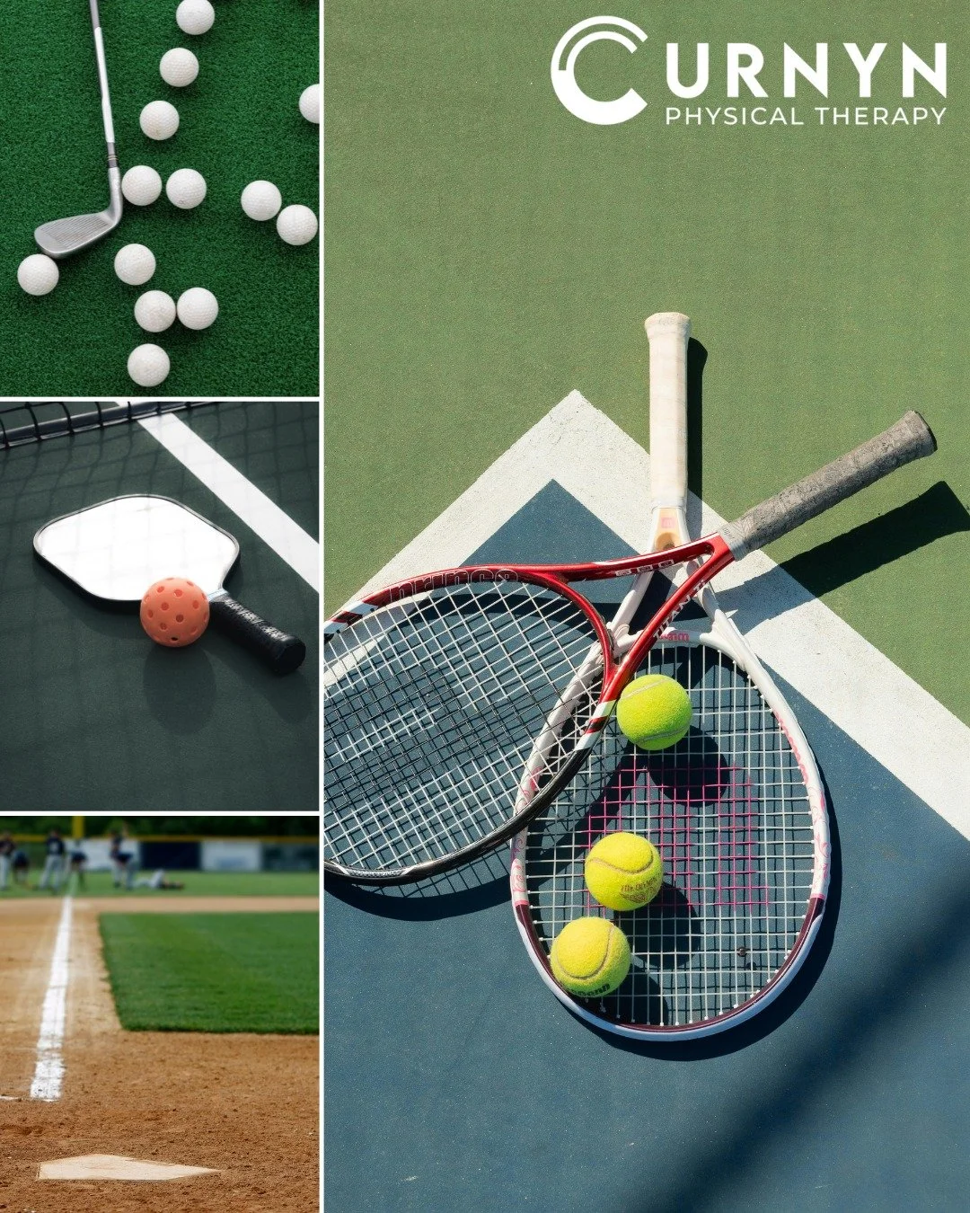 Tweaked a muscle on the green? 
Pulled something on the pickleball court? 

Whenever we injure ourselves (even if only slightly), our body will instinctively start borrowing stability &amp; mobility from other areas. 

(Think: limping when you sprain