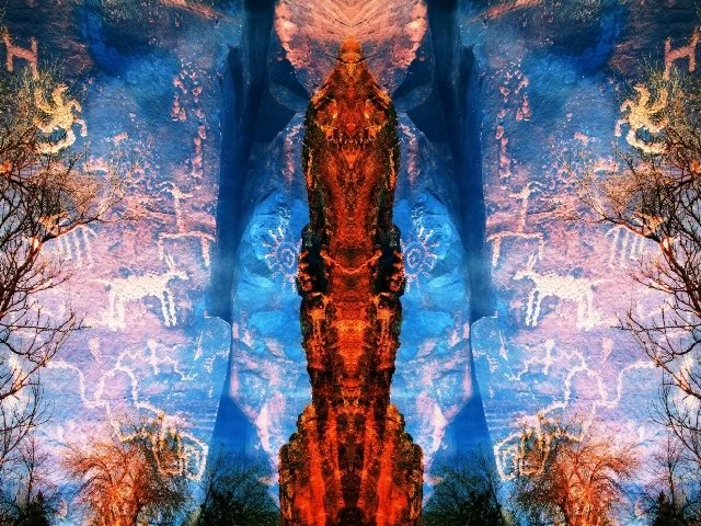 Sample images of The Bressani Oracle card deck 