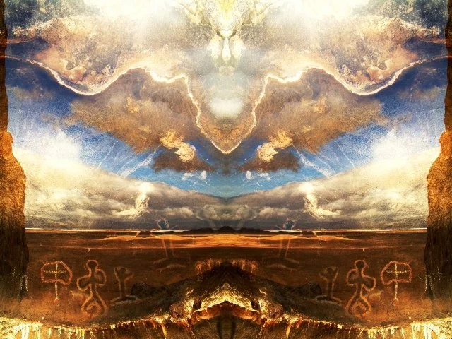 Sample images of The Bressani Oracle card deck 