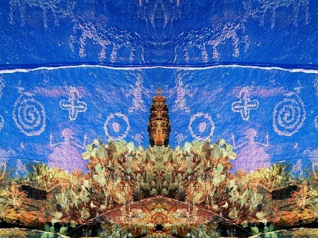 Sample images of The Bressani Oracle card deck 