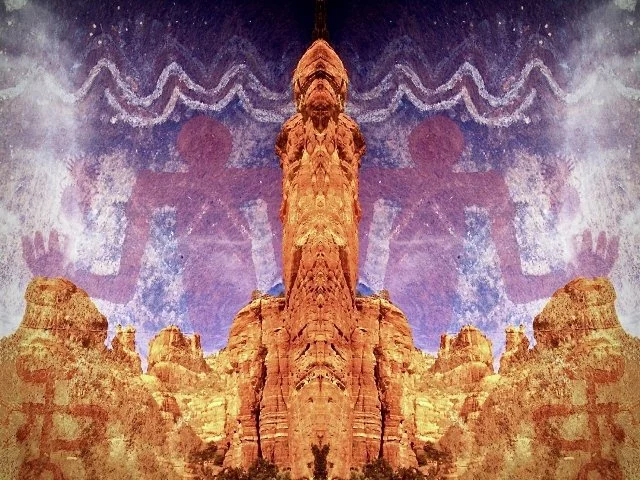 Sample images of The Bressani Oracle card deck 