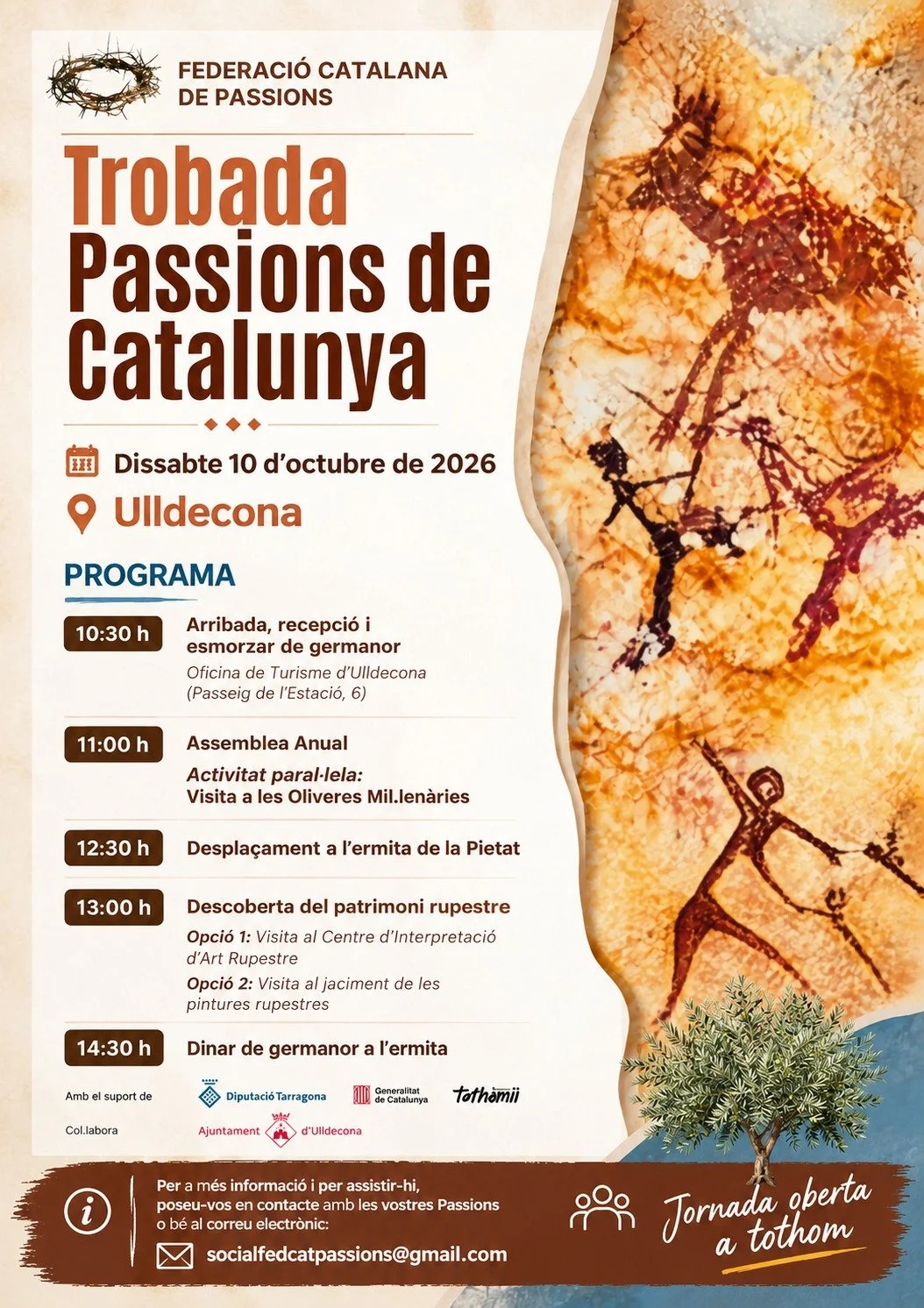 Ulldecona acollirà la PRÒXIMA Trobada de Passions de Catalunya