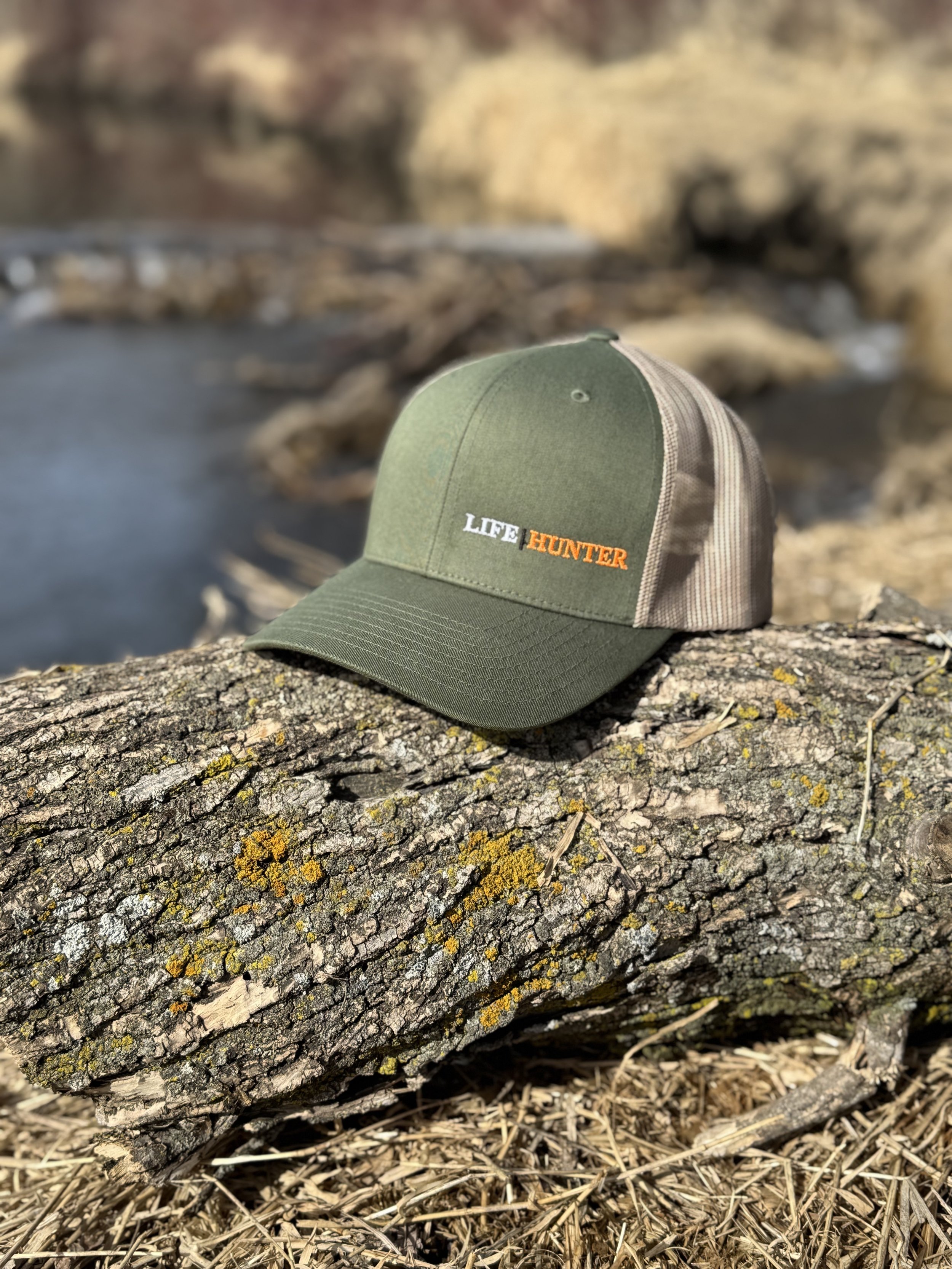 Life|Hunter Green Snapback Hat