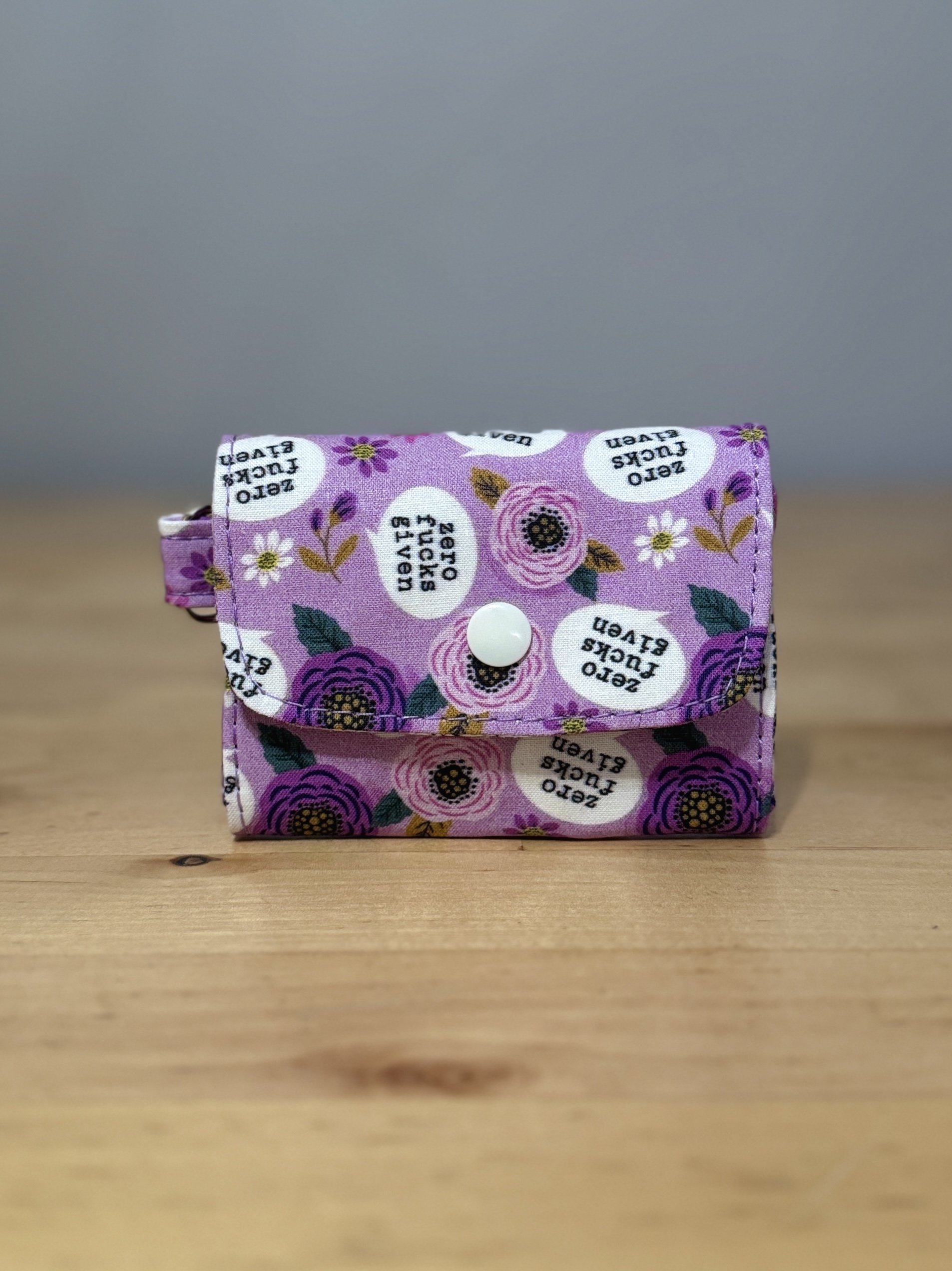 Zero F*cks Given Card Holder