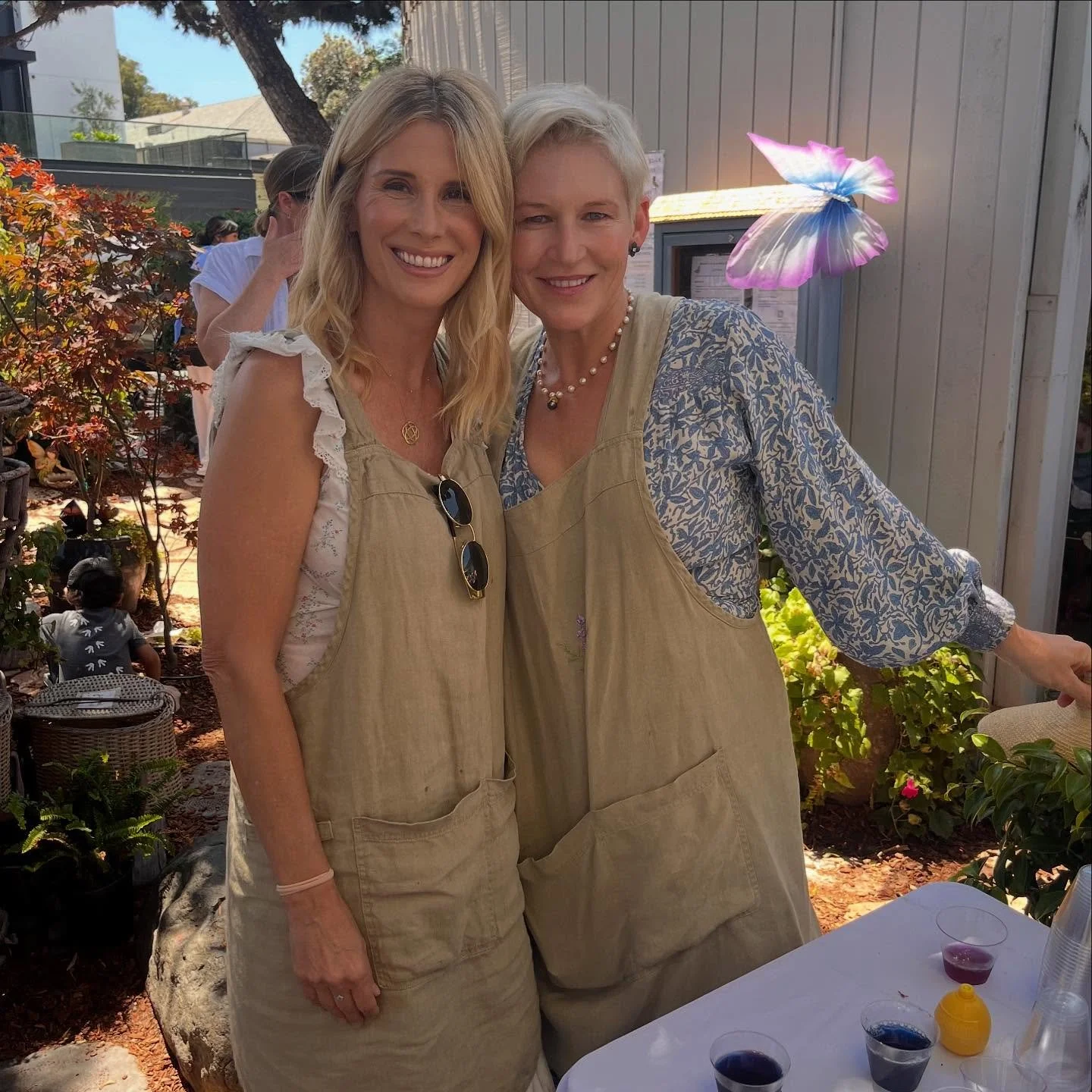 Our volunteers who always bring the magic ✨✨✨ We are so so grateful. You keep the garden growing and the magic flowing. #lagunabeachfairygarden