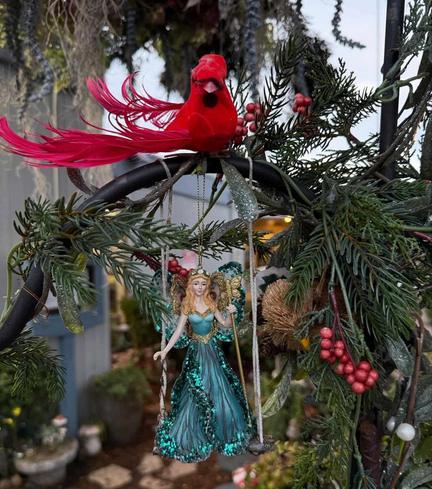 Merry Merry from the winter fairies!! ❄️ We promise to keep bringing the magic in 2026. 🥰 #lagunabeachfairygarden