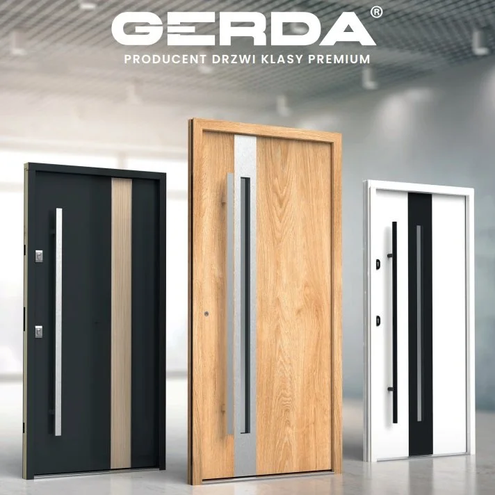 wizualizacja drzwi zewnętrznych gerda