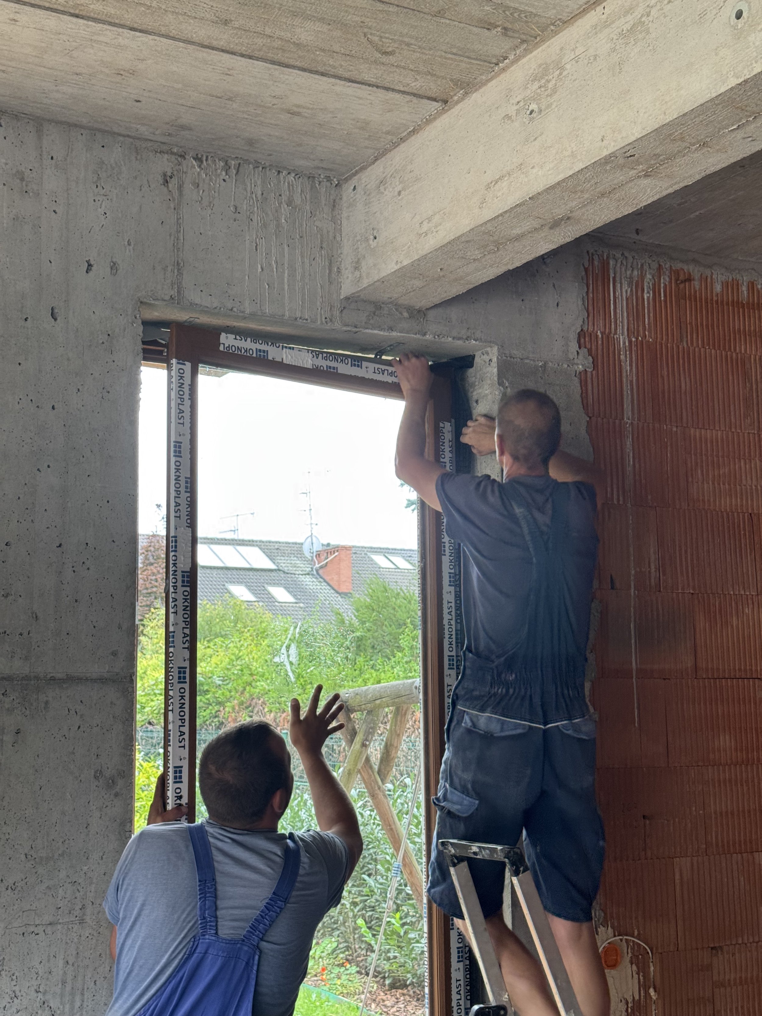 Wymiana stolarki dla klienta dopasowana pod zamontowane już okna