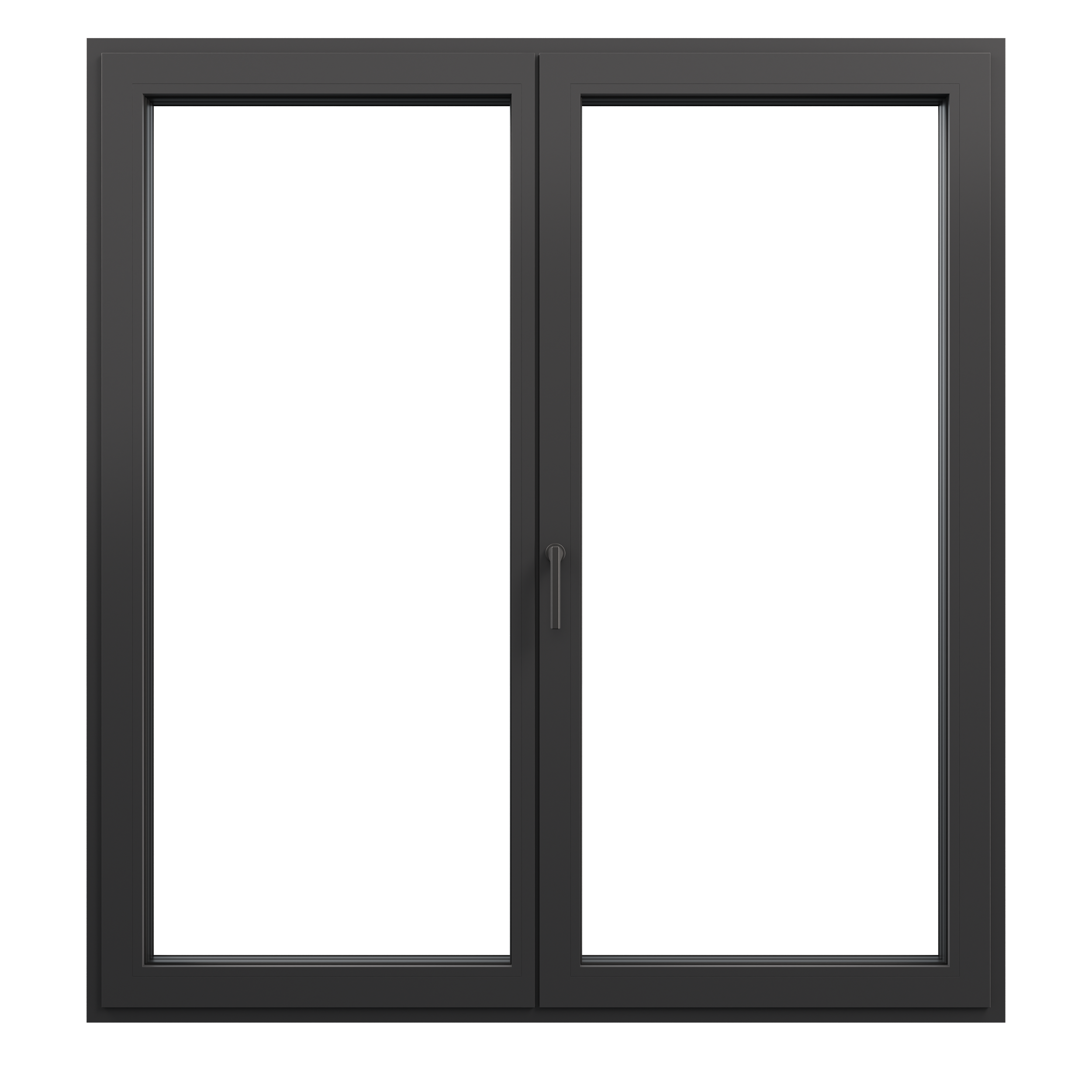 wizualizacja okien aluminiowych miru evo hidden