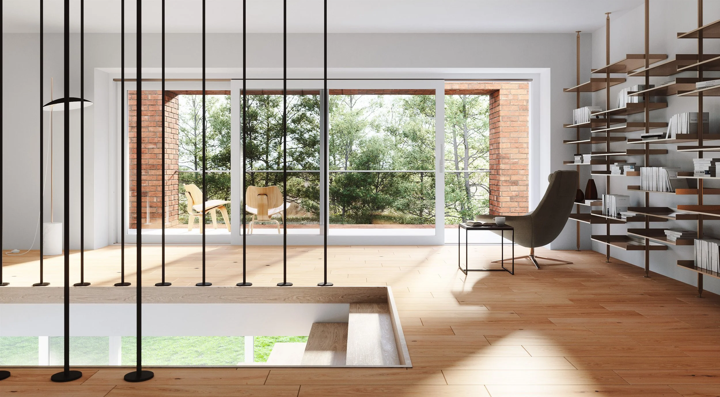 wizualizacja drzwi tarasowych hst premium