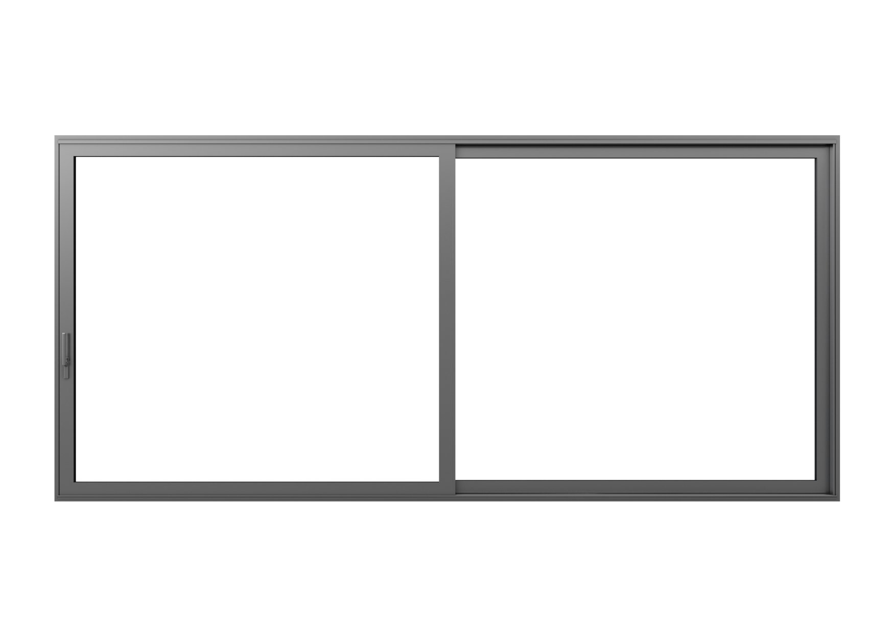 wizualizacja drzwi tarasowych aluhaus slim slide