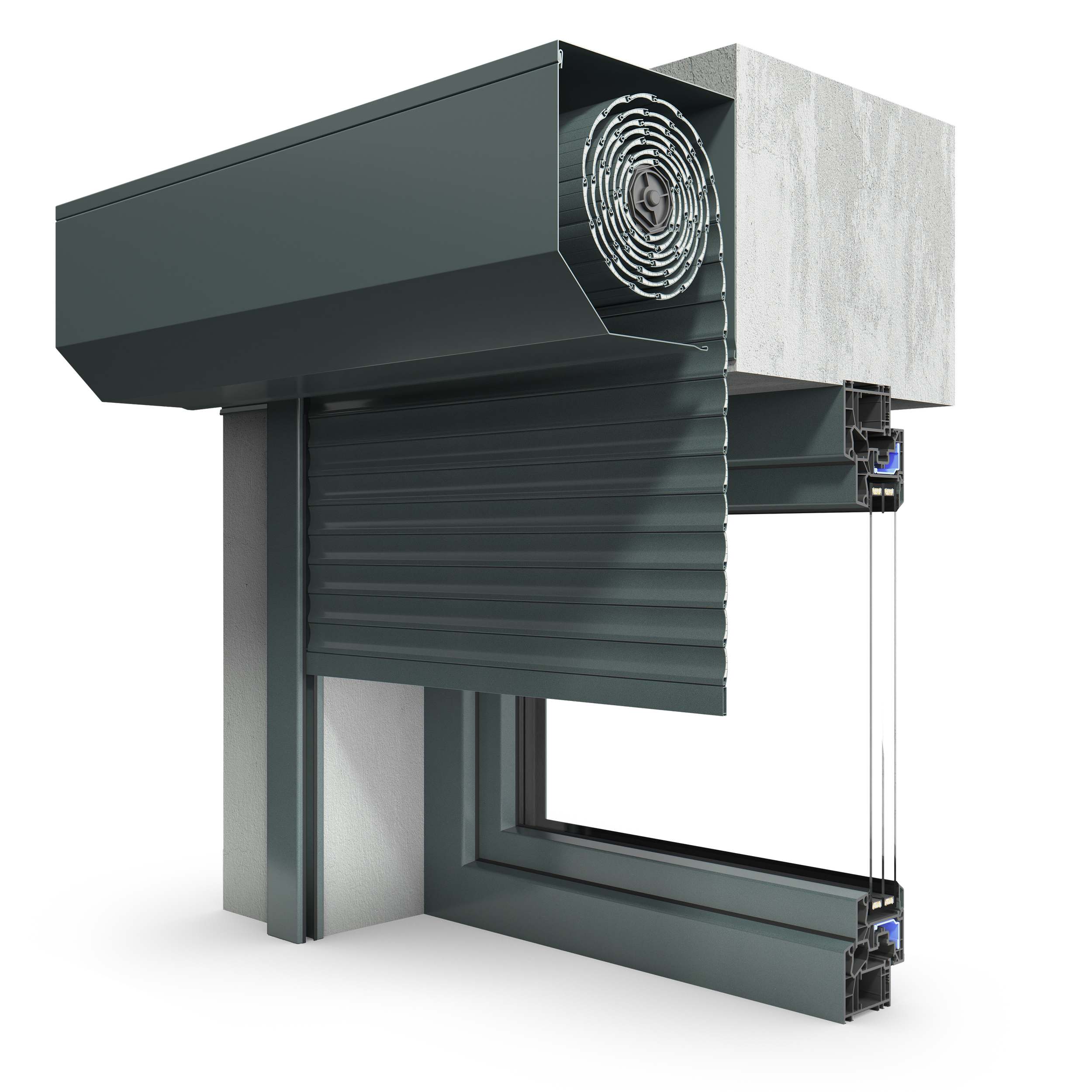 wizualizacja rolety sol evolution marki oknoplast