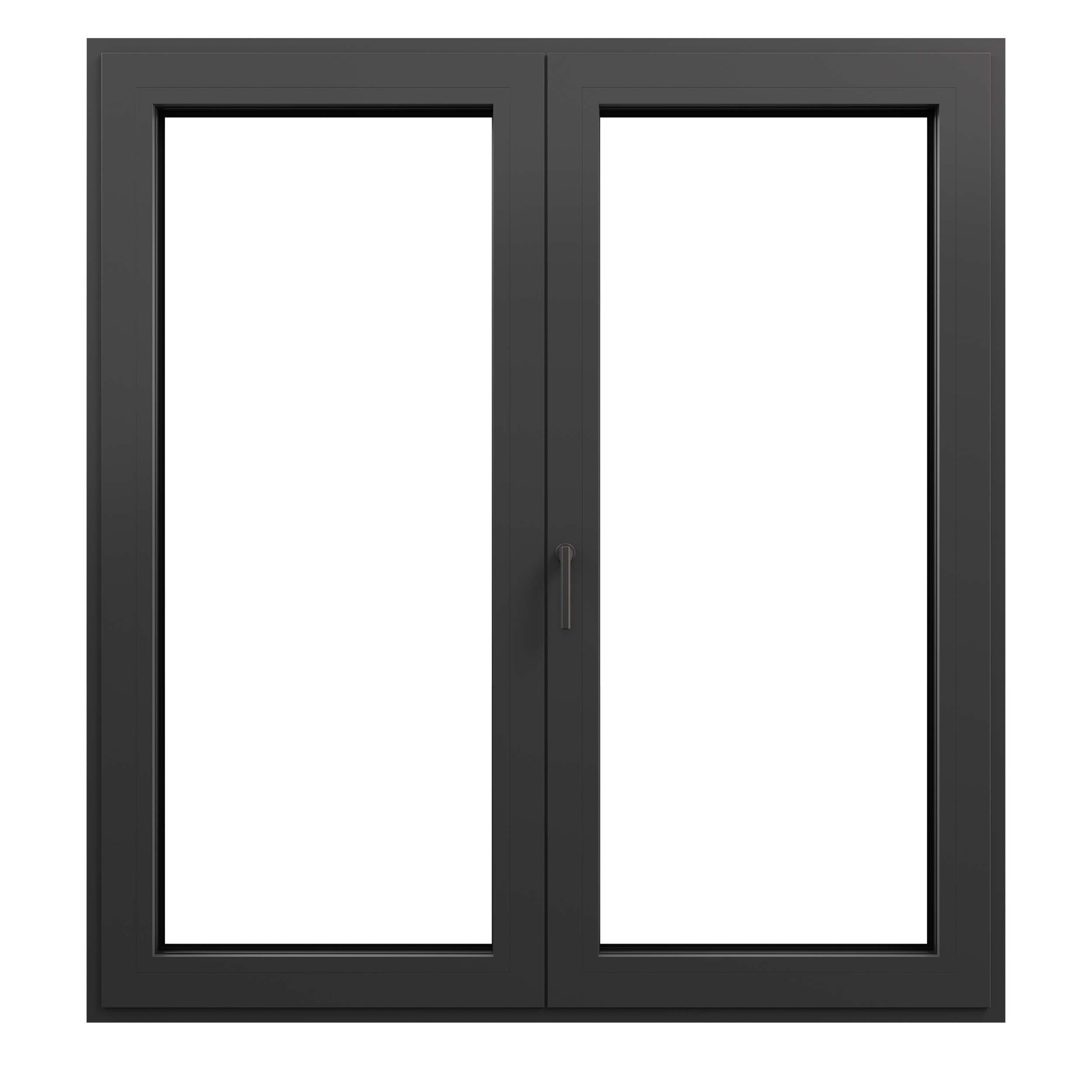 wizualizacja okna aluminiowego miru evo standard marki aluhaus