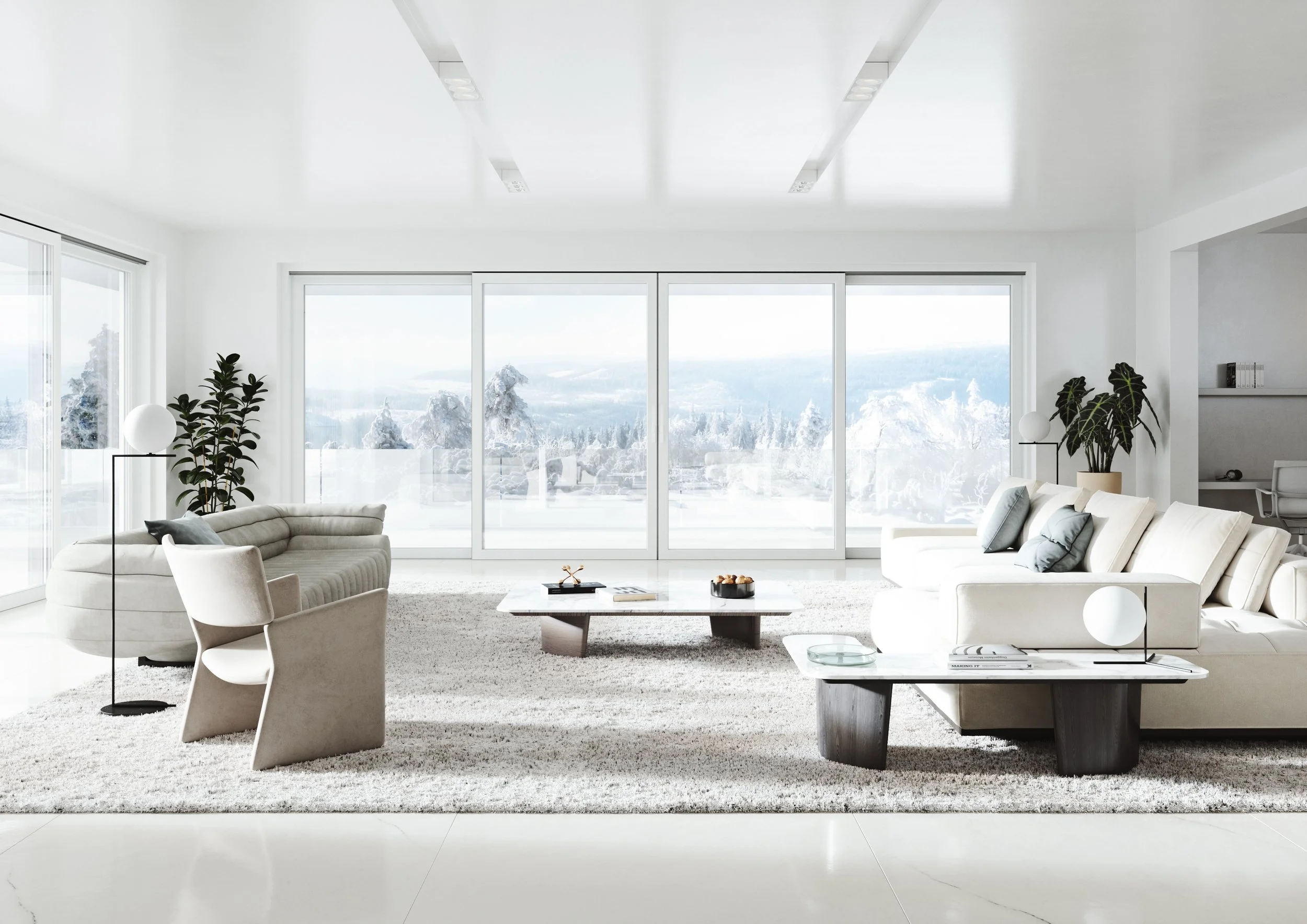 wizualizacja drzwi tarasowych hst motion marki oknoplast