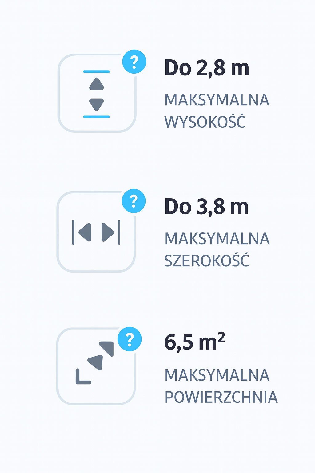 parametry rolety natynkowej terra marki oknoplast