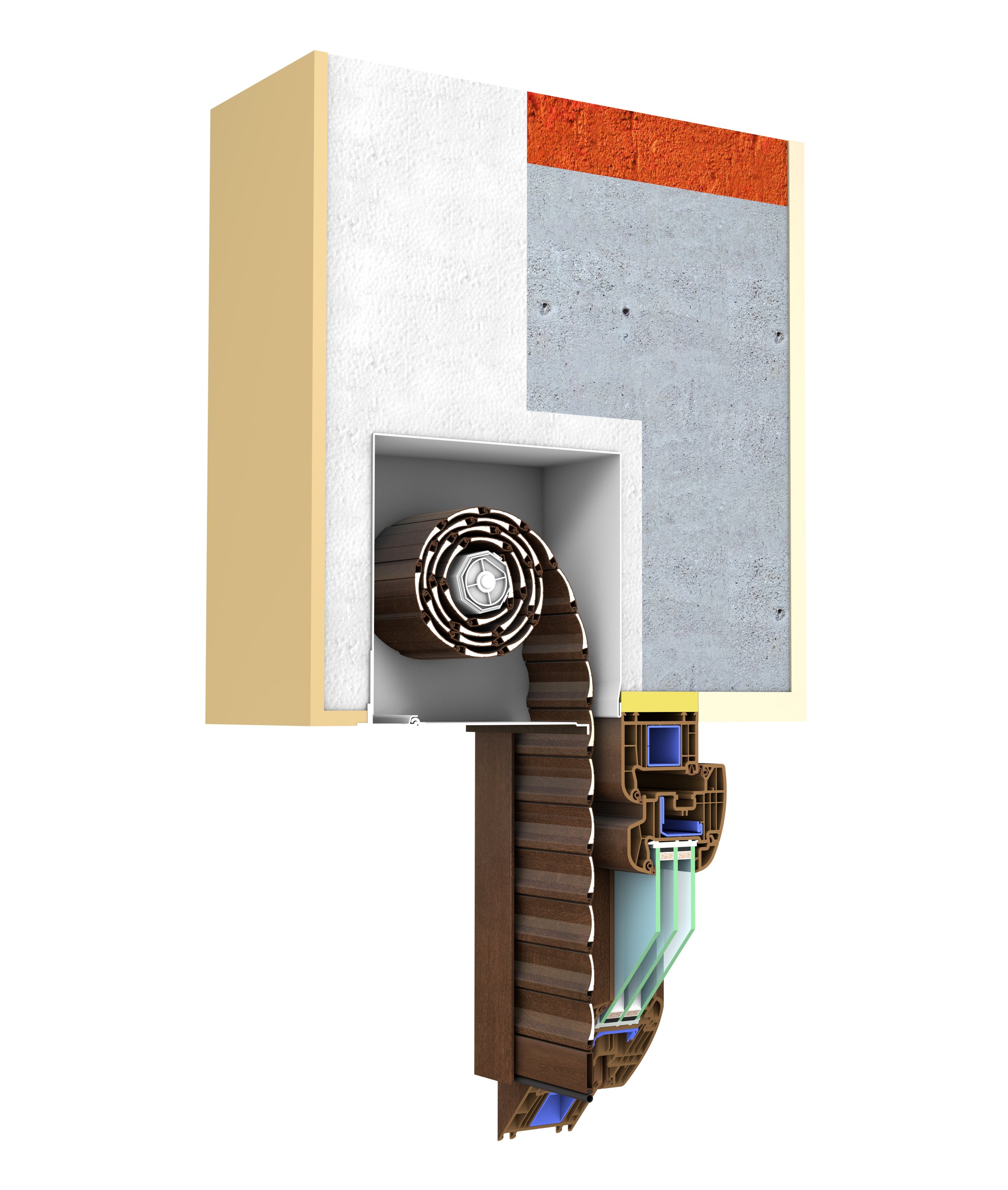 wizualizacja rolety luna marki oknoplast