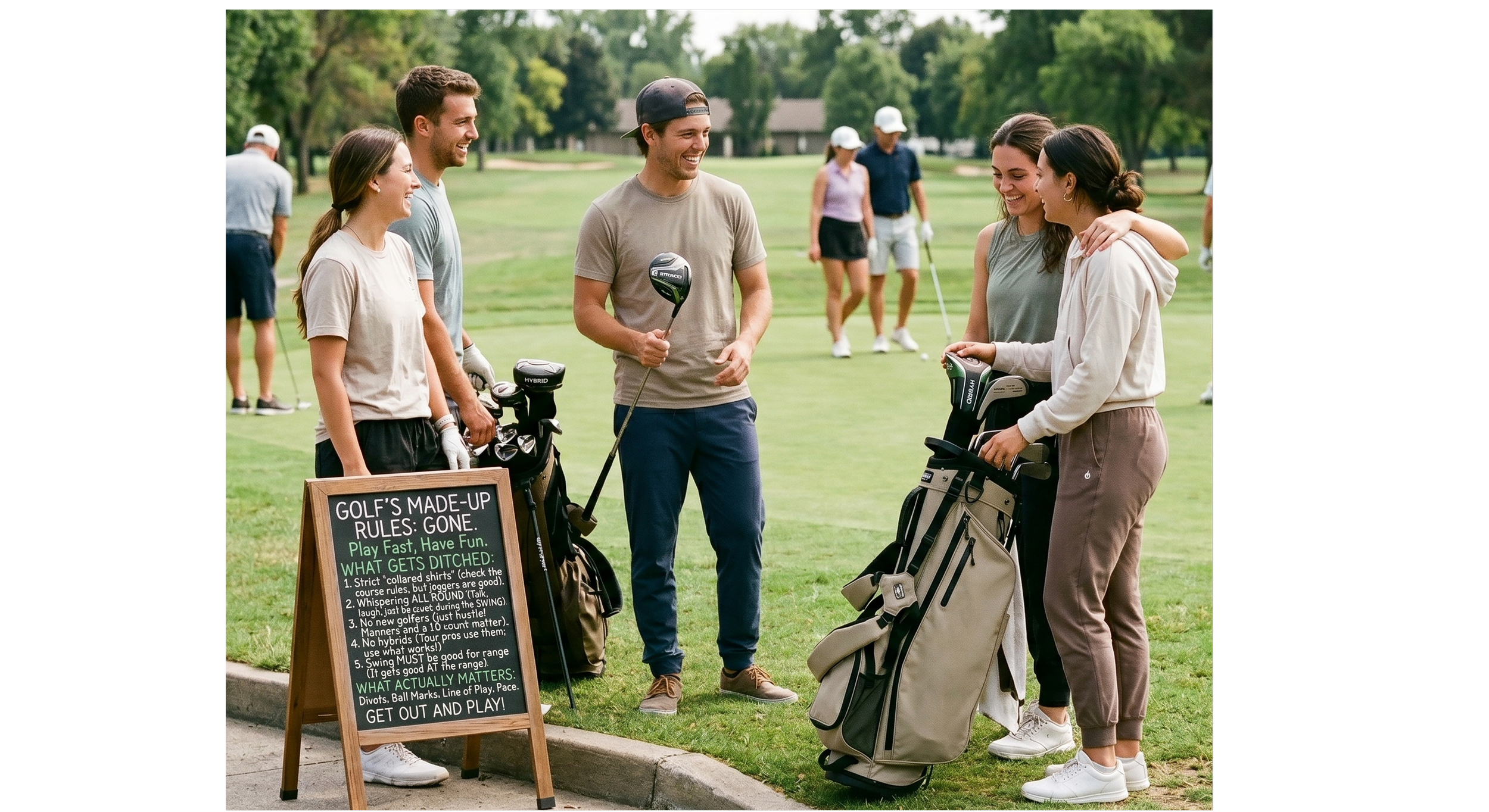 5 Made-Up Golf Rules You Can Stop Stressing About