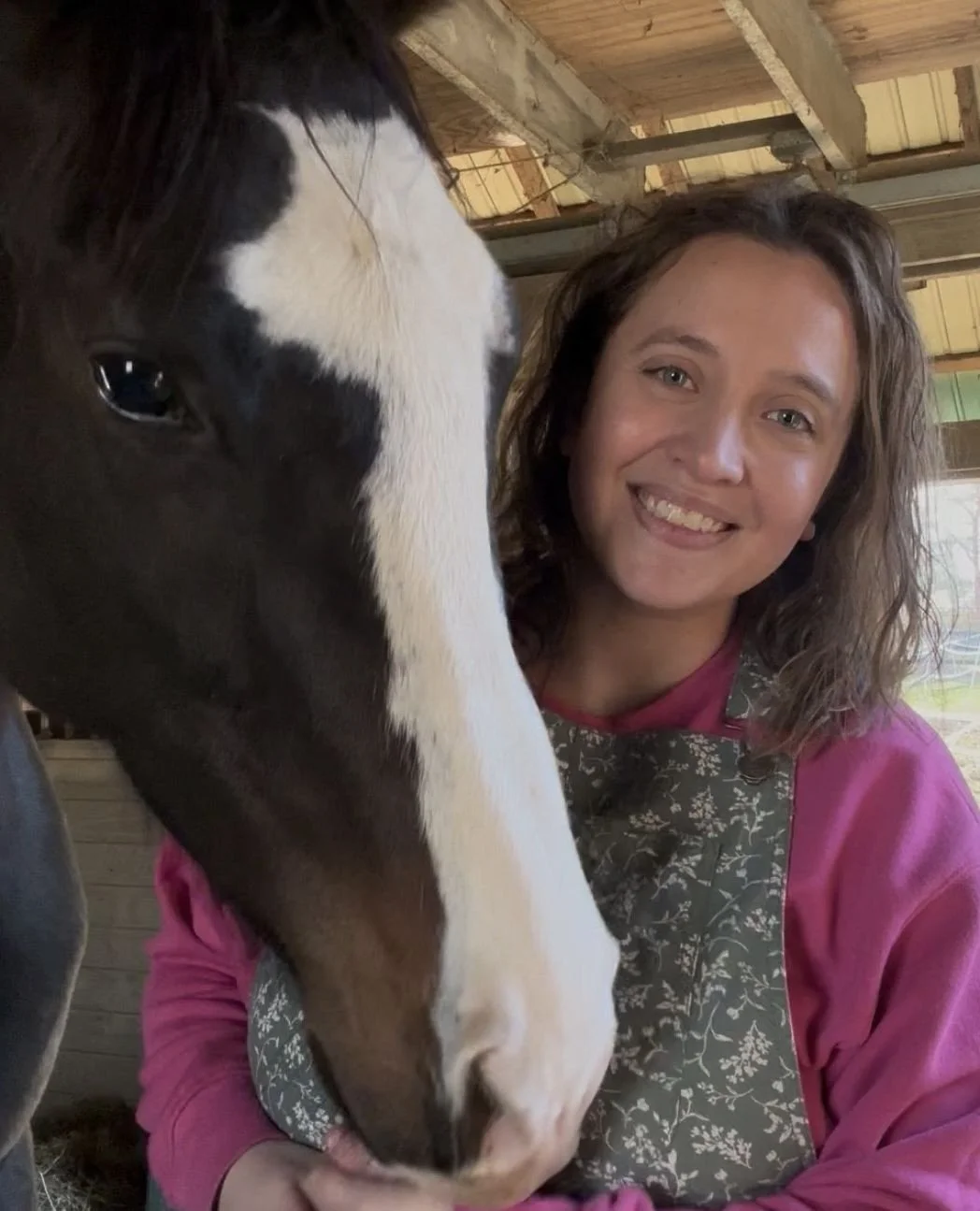 I promise, you will feel your spark again.⁠
⁠
You will.⁠
⁠
A little over a year ago, I was sitting on my couch, questioning everything.⁠
⁠
My heart horse, Eire, had passed away, and I felt completely lost without her. She was my grounding force, and 