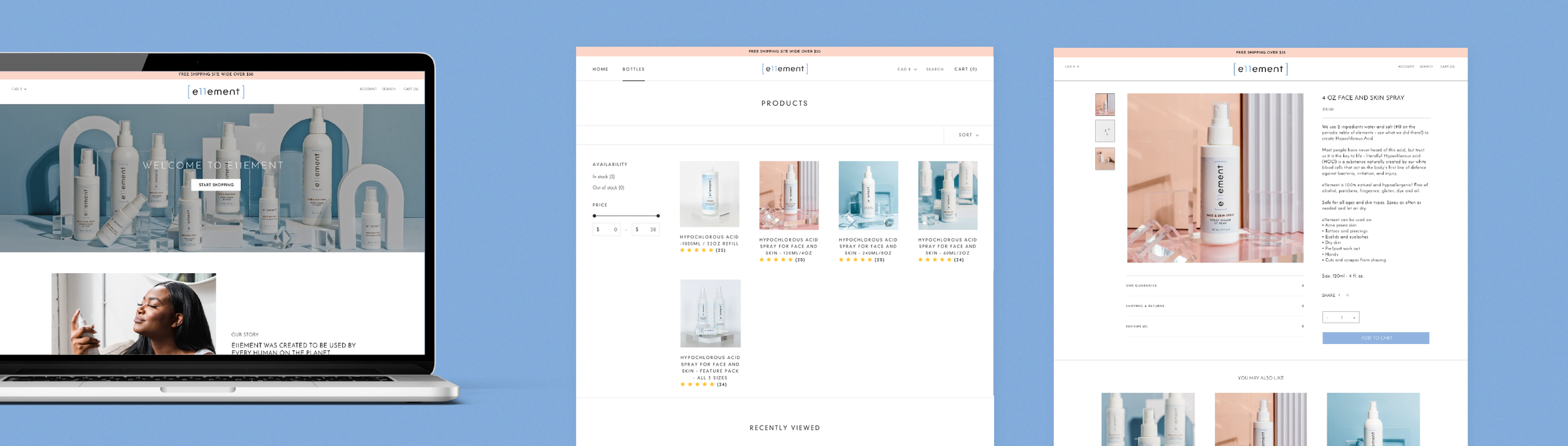 Website design