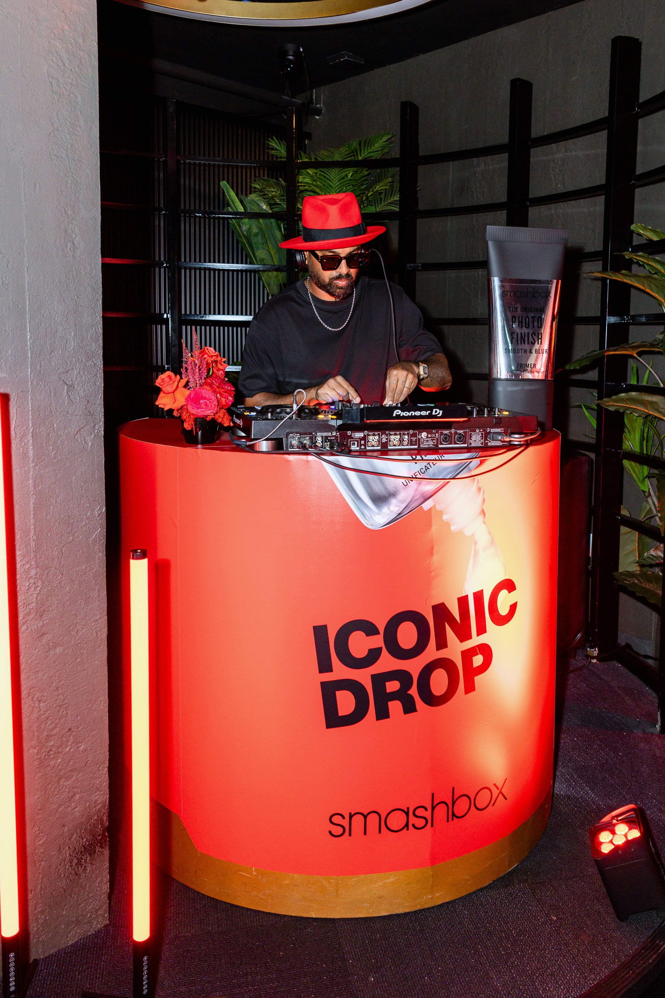 Large format event graphics created at 1milk2sugars for Smashbox event