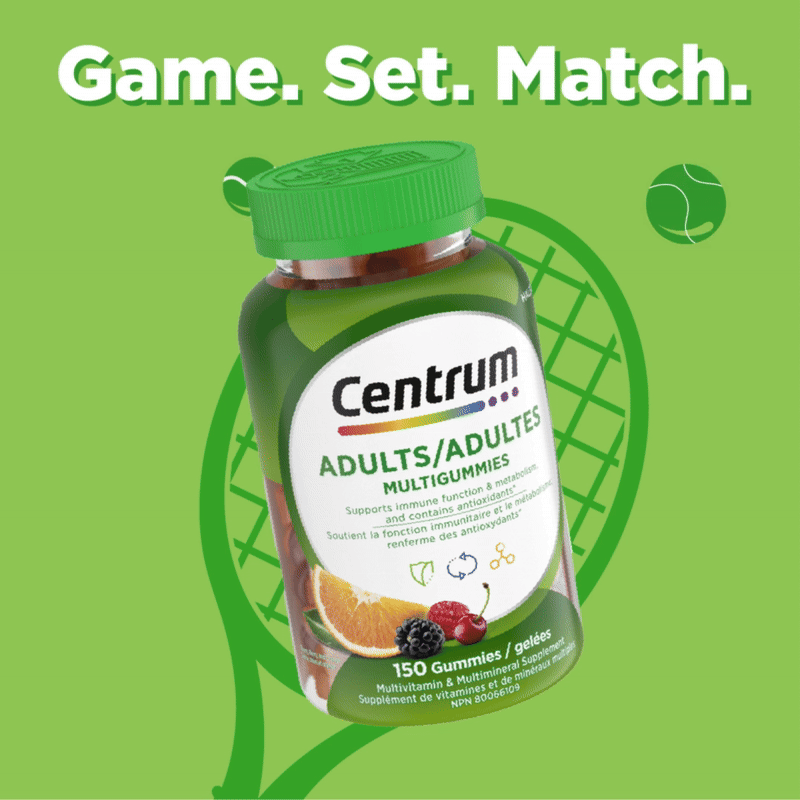 Created at 1milk2sugars for Centrum Canada's instagram