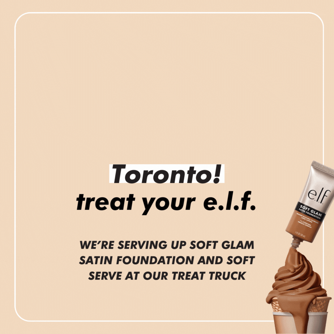 Created at 1milk2sugars for e.l.f. cosmetics