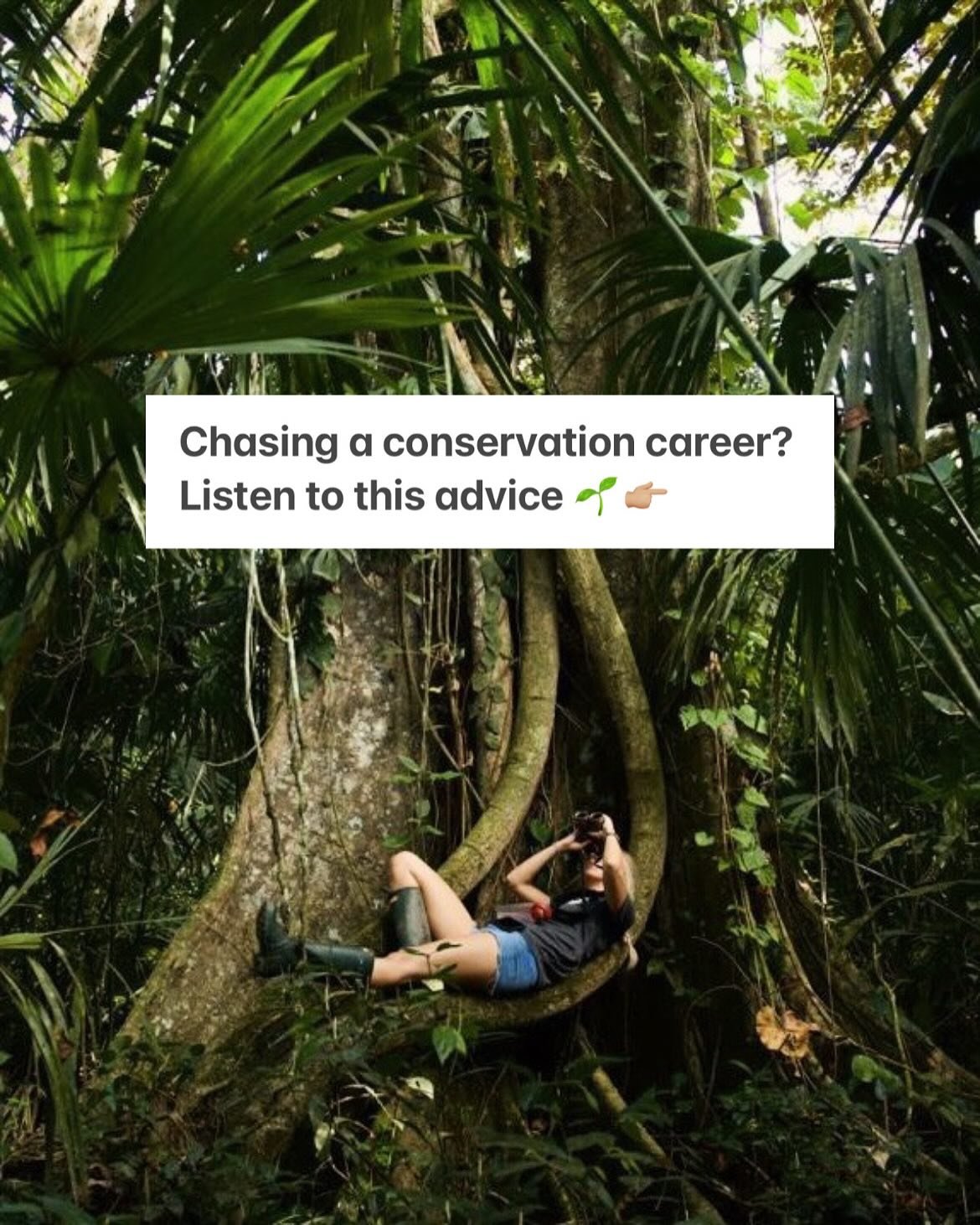 A career in conservation is almost always messy and never linear. But do you know what has struck me the most?

No two stories EVER sound the same 📚

I&rsquo;ve been thinking a lot lately about what has most inspired me in the field of conservation,