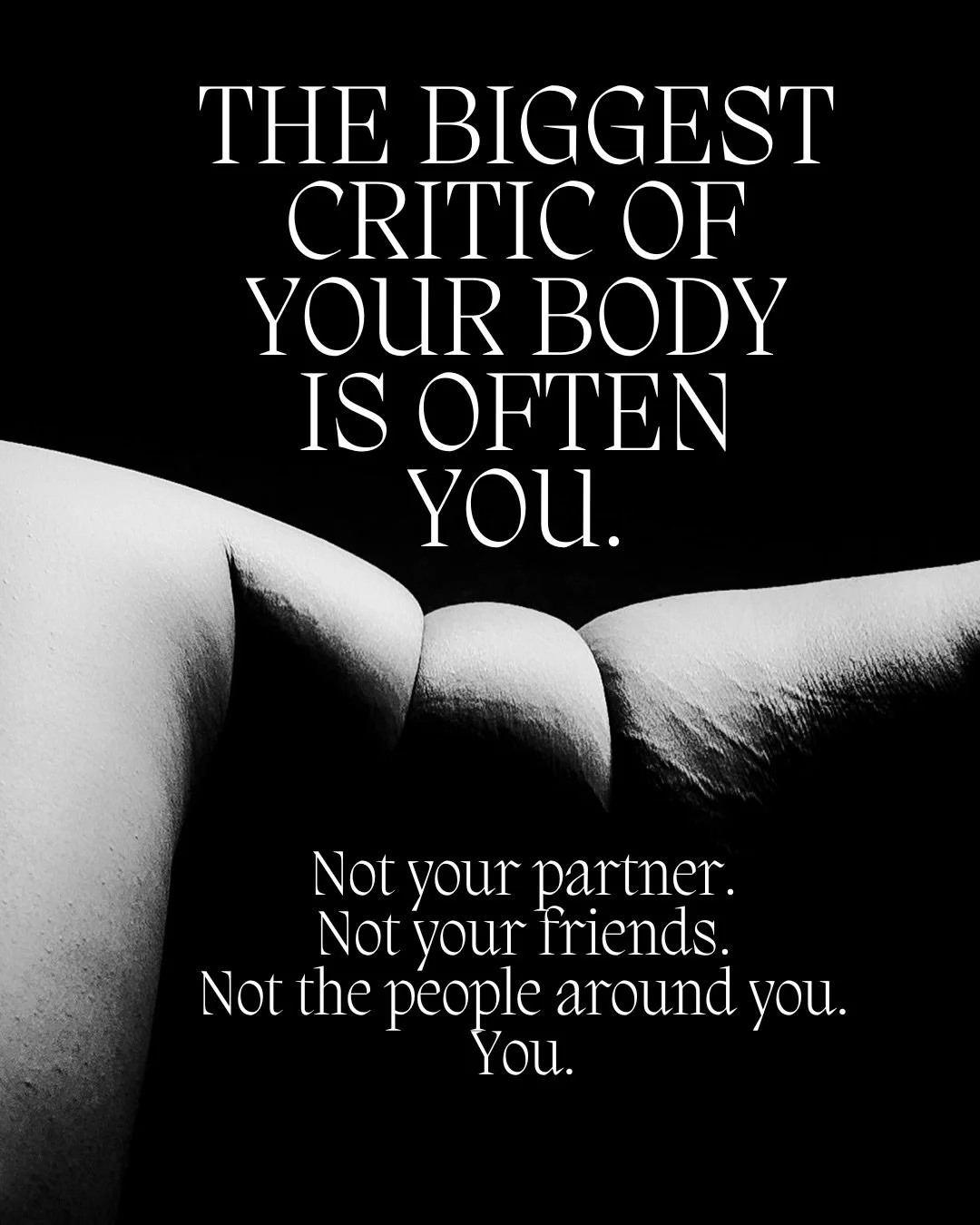 One of the biggest misconceptions about boudoir photography is that you need to change something about yourself before you&rsquo;re ready.

Lose the weight.
Get rid of the cellulite.
Hide the stretch marks.
Cover the scars.

As a Houston boudoir phot