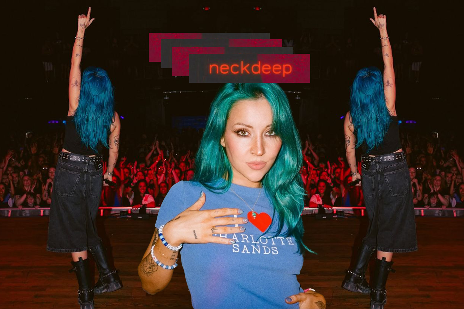 Charlotte Sands Blends Power and Pain in Thrilling New Single “neckdeep”