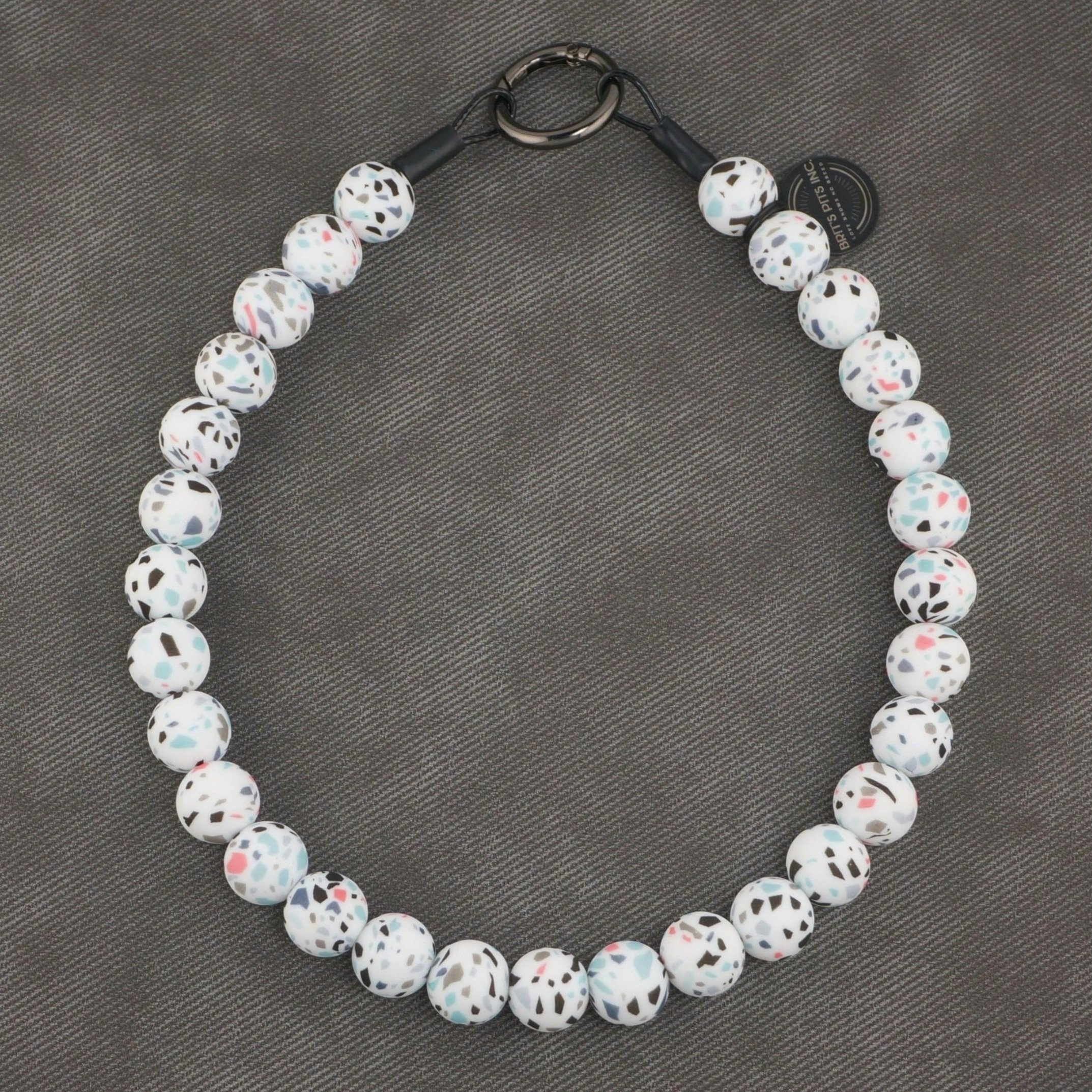 Mutt Your Stuff - 15mm Silicone Beaded Dog Collar or Necklace