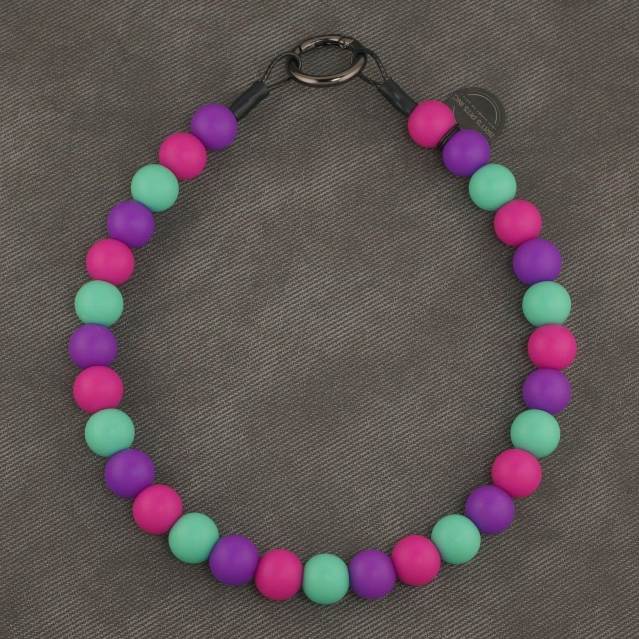 Barkour! - 15mm Silicone Beaded Dog Collar or Necklace