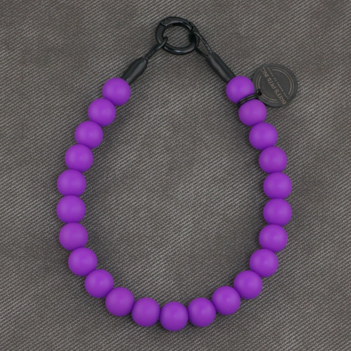 Stylish Custom Dog Collars and Necklaces in bright purple