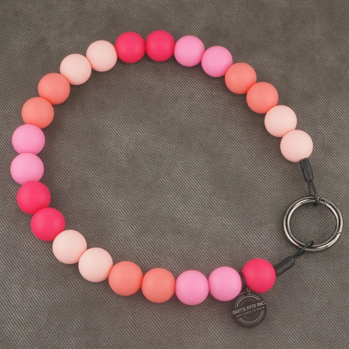 Bright Side Babe - Stylish beaded dog collars and necklaces in shades of pink