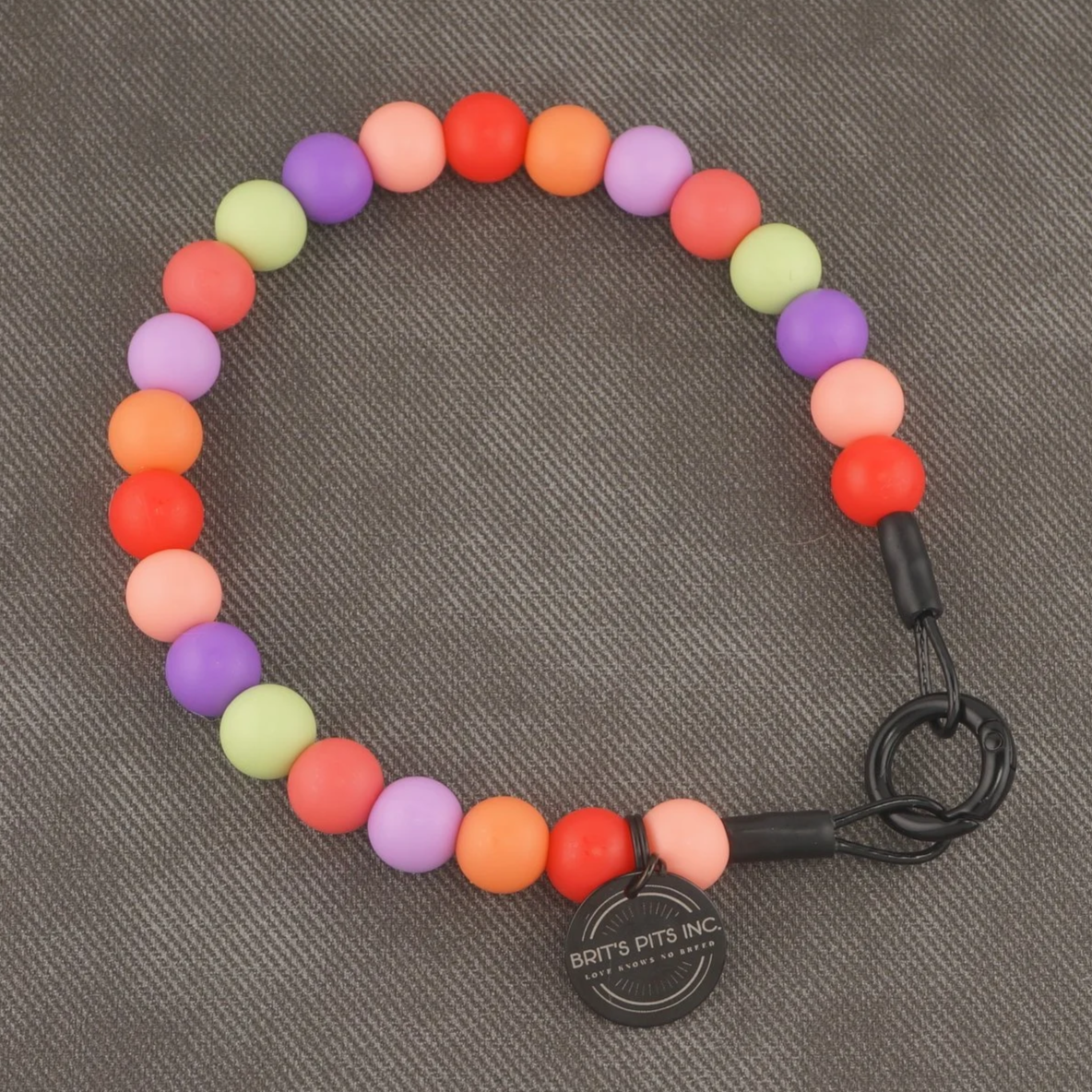Paws & Recreation - Stylish beaded dog collars and necklaces in bright summer colors