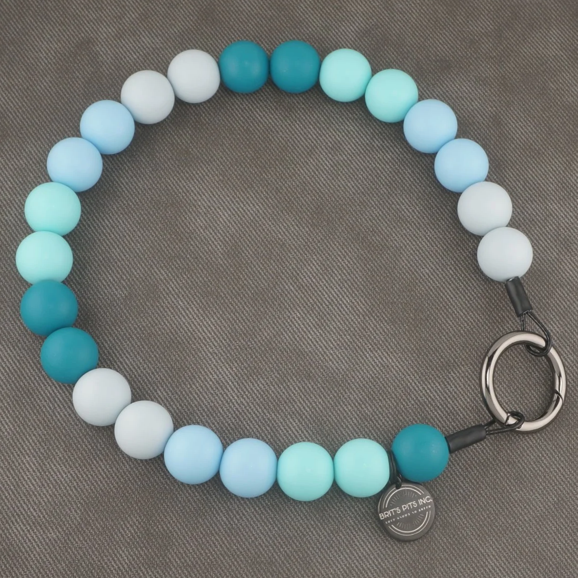Blue Nose Beauty - Stylish beaded dog collars and necklaces in shades of blue