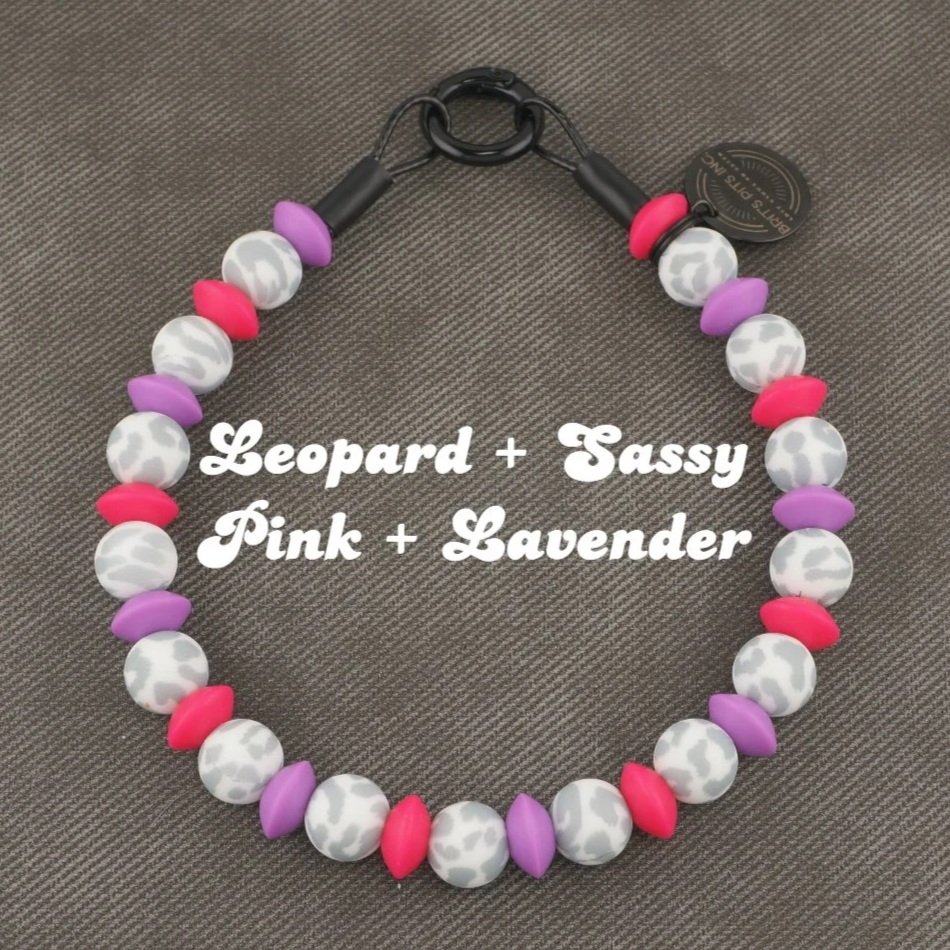 Stylish Custom Beaded Dog Collars and Necklaces for small dogs in bright vibrant colors.  Bundle & SAVE!